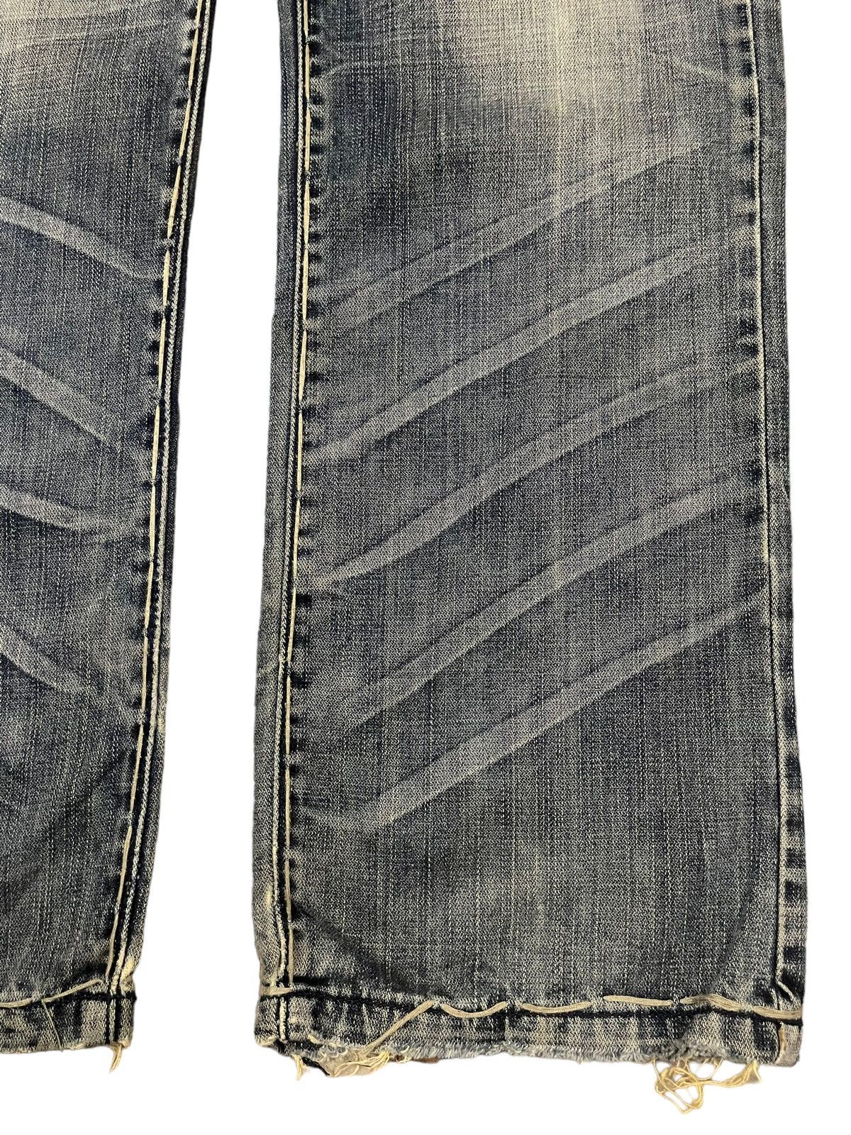 G-Star Vintage Japanese Gstar Raw Bleached Distress Loose Jeans Size US 33 - 6 Thumbnail