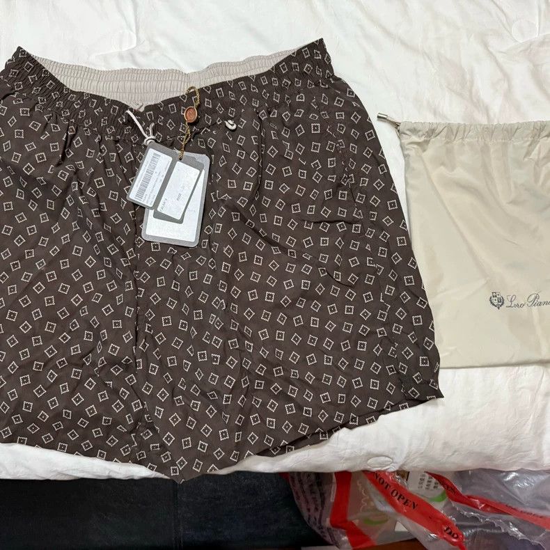 Loro Piana LORO PIANA sizeM Men's M size loose swim trunks. Beach pant Size US 36 / EU 52 - 1 Thumbnail