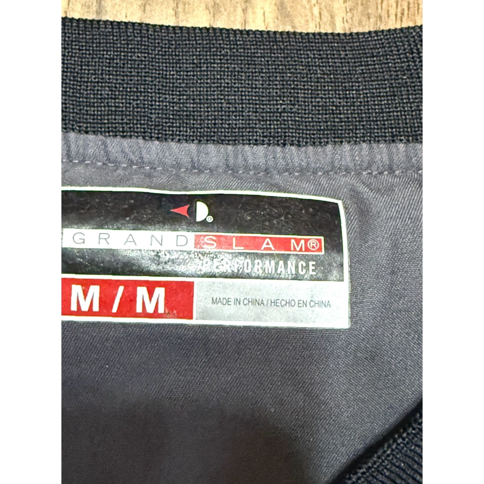 Vintage Grand Slam Sweater Mens Size M Black Pullover V-Neck Windbreaker Knit Long Sleeve Casual Regular Sweatshirt Size US M / EU 48-50 / 2 - 5 Thumbnail