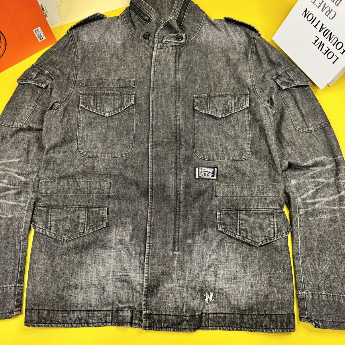 Neighborhood NEIGHBORHOOD BLACK WASHED DENIM JACKET Size US M / EU 48-50 / 2 - 2 Thumbnail