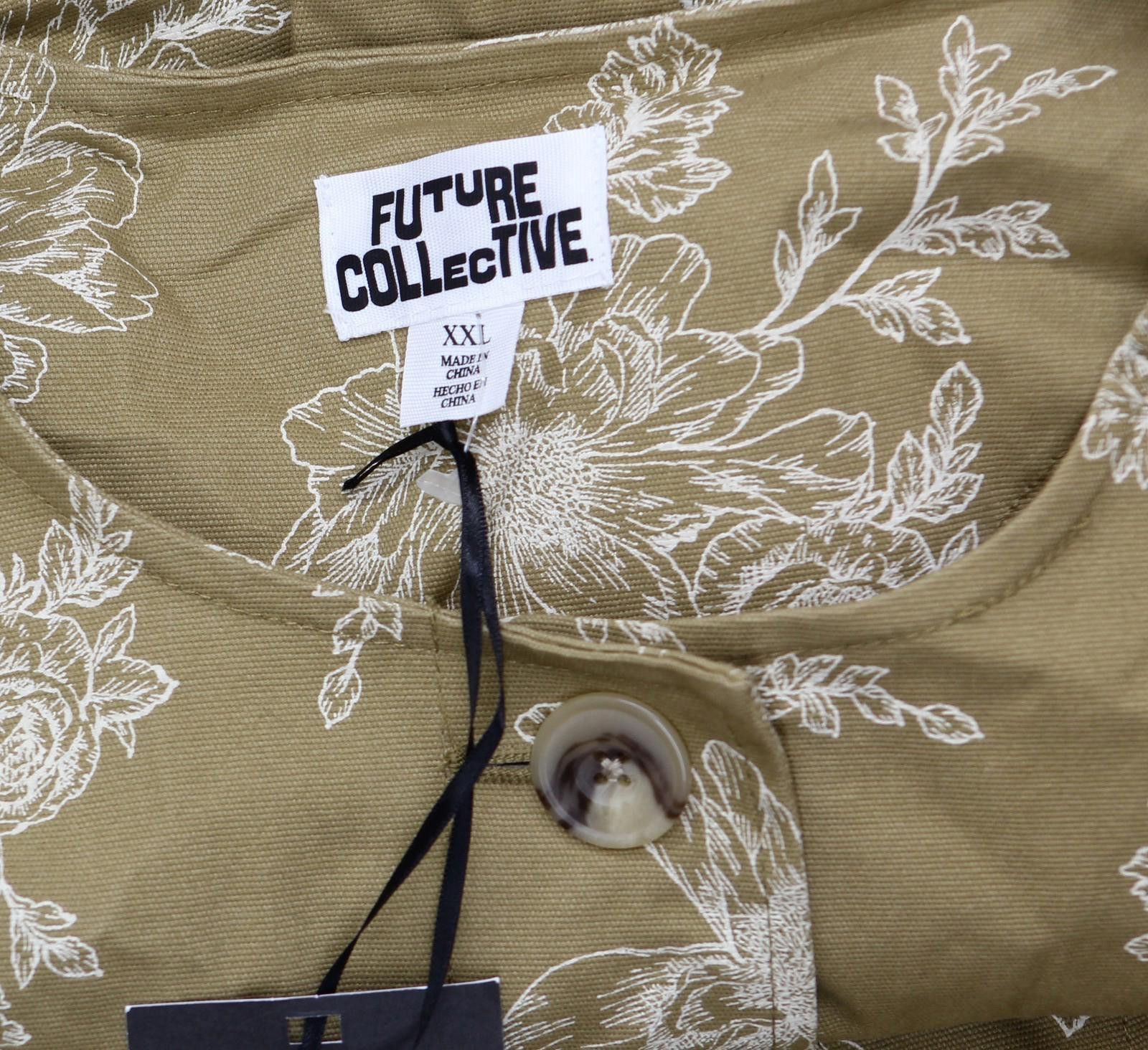 Other Nwt Future Collective Womens Jacket 93225000 Khaki Brown 2xl Size XXL / US 16-18 / IT 52-54 - 4 Thumbnail