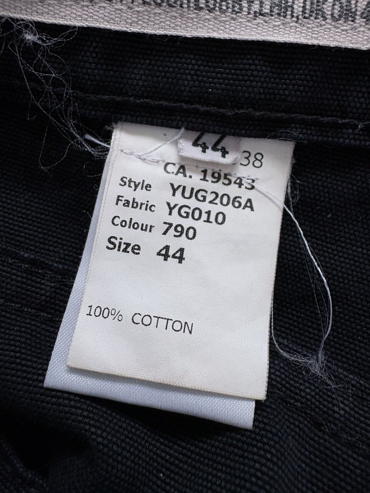 Hussein Chalayan Hussein Chalayan Faded Slim Pants Size US 28 / EU 44 - 9 Thumbnail