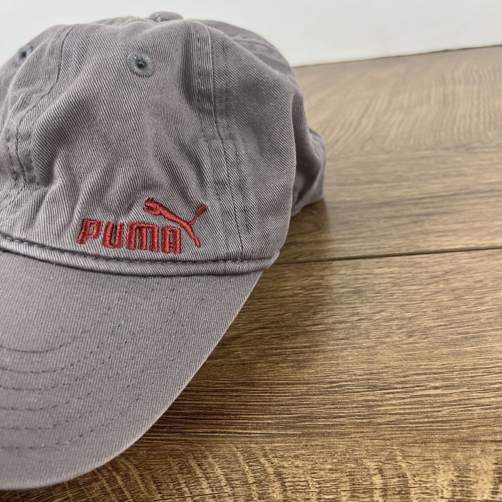 Puma PUMA Gray Hat Puma Gray Hat Adjustable Adult Size Hat Cap Size ONE SIZE - 6 Thumbnail