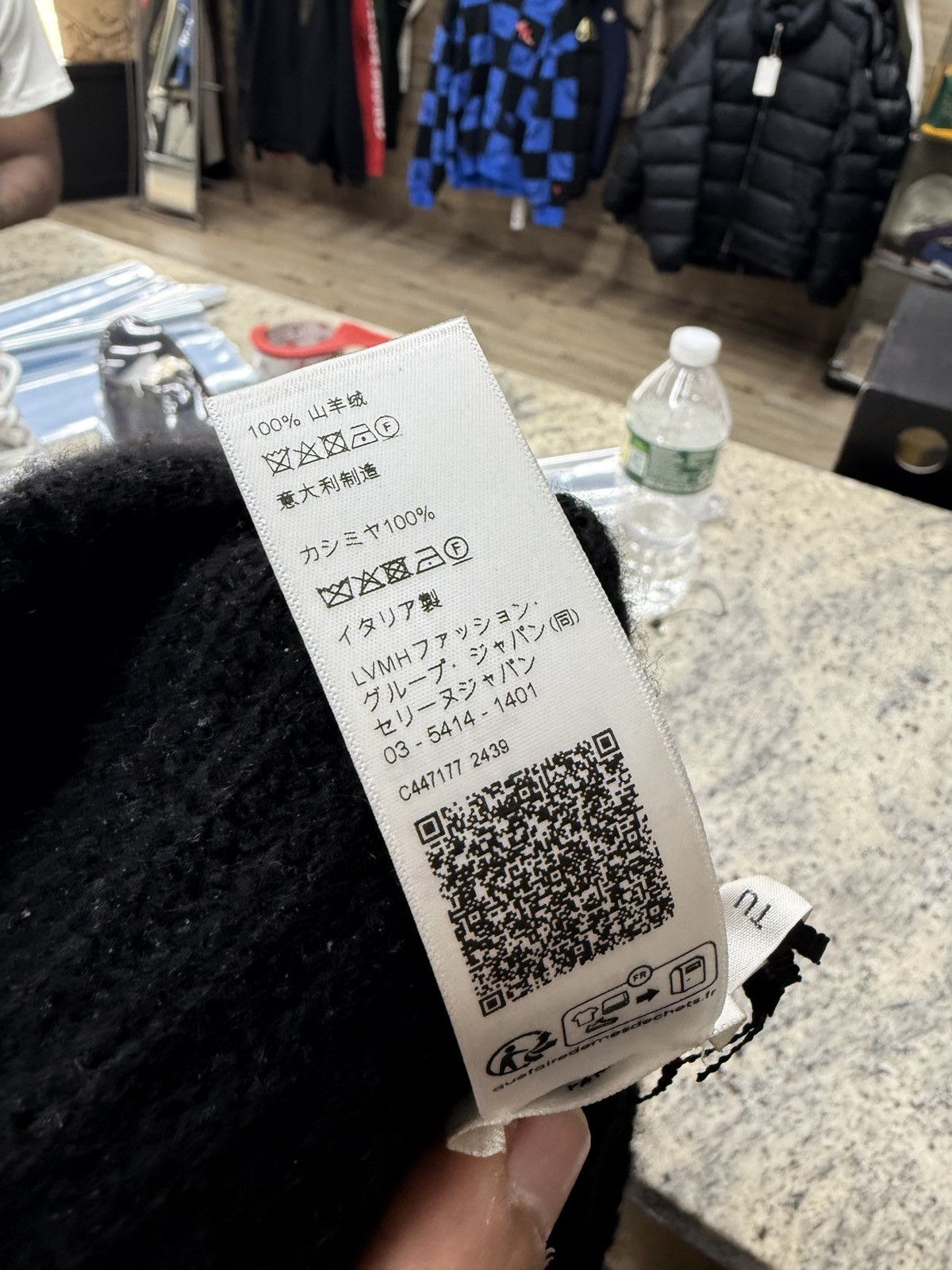 Celine Celine Black Beanie Size ONE SIZE - 7 Thumbnail