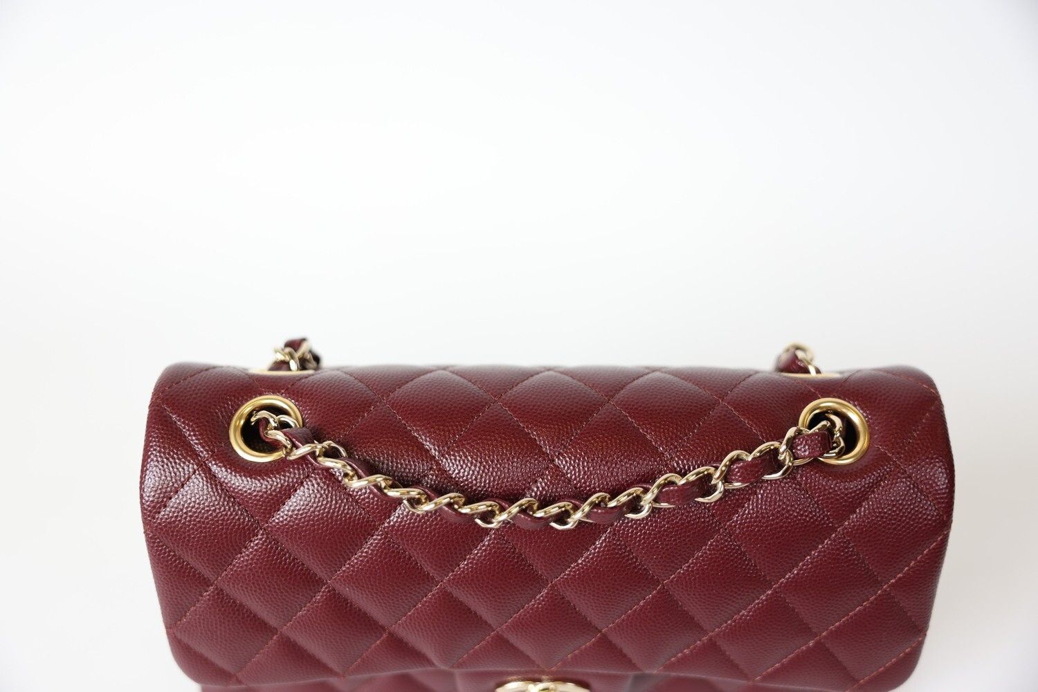 Chanel os11x0126 Size: OS / Classic Double Flap Small Bag Burgundy Size ONE SIZE - 6 Thumbnail