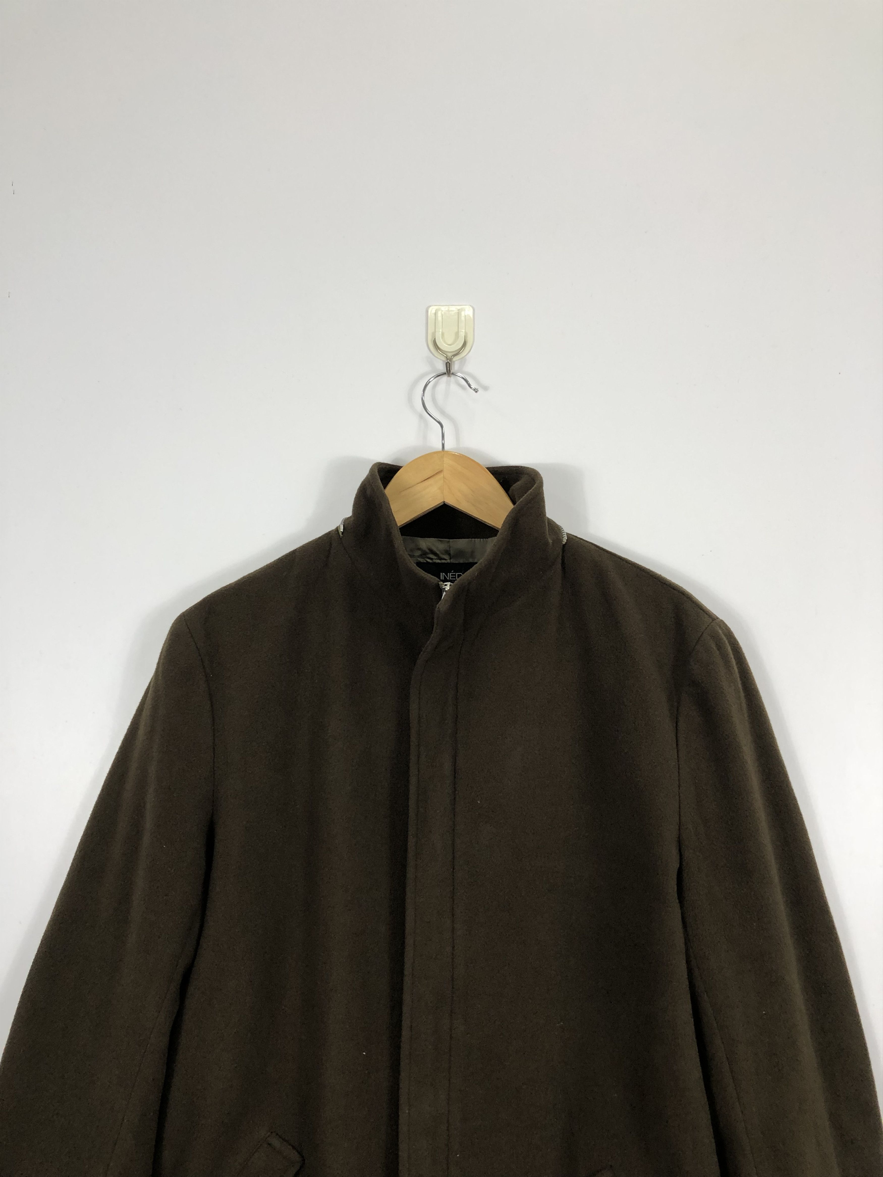 Yohji Yamamoto Vintage Ined Yohji Yamamoto Designer Zipper Up Jacket JA0103 Size US XL / EU 56 / 4 - 2 Thumbnail
