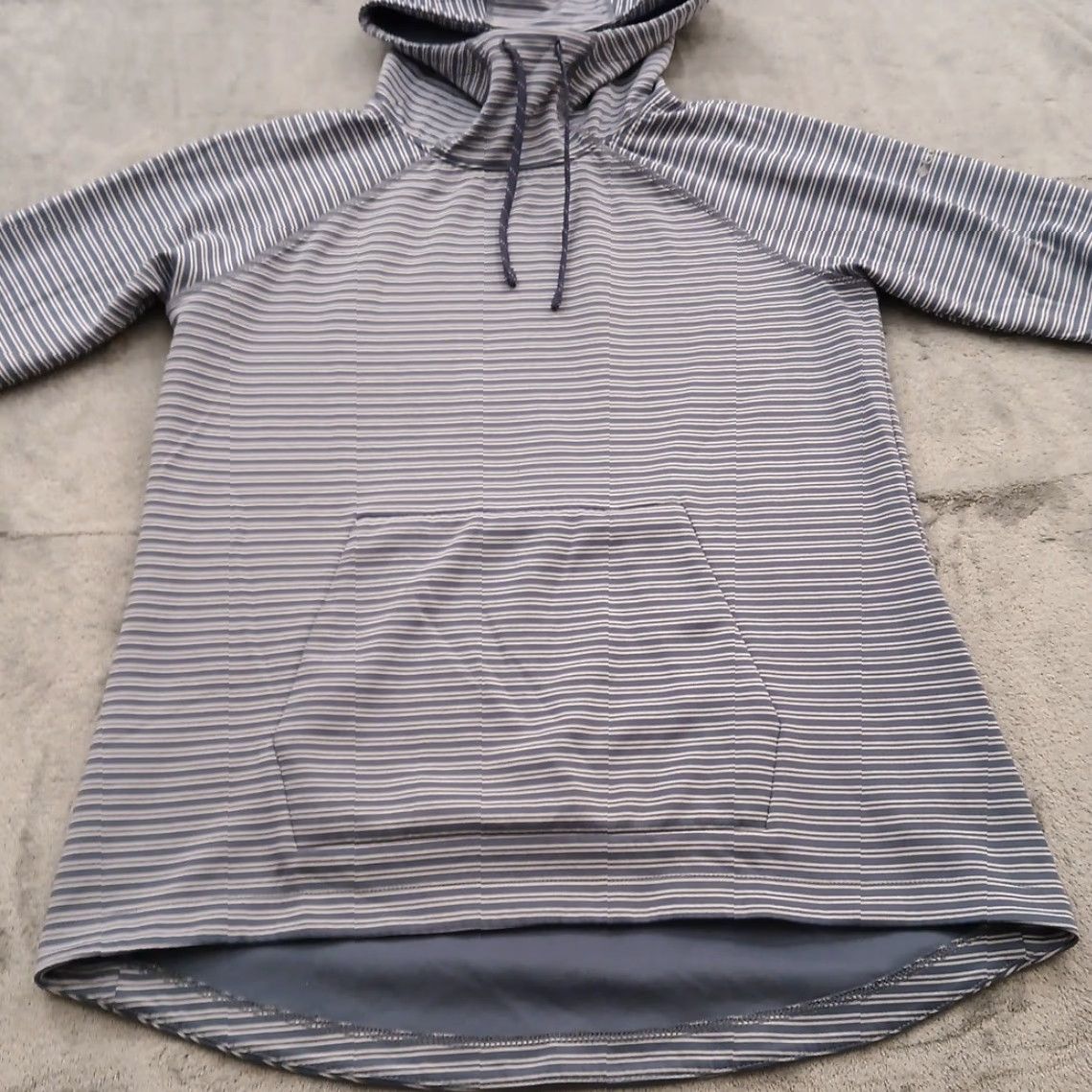 Vintage Columbia Hoodie Womens Medium Purple Striped Pullover Long Sleeve Pullover Activewear M Purple Womens Size M / US 6-8 / IT 42-44 - 4 Thumbnail
