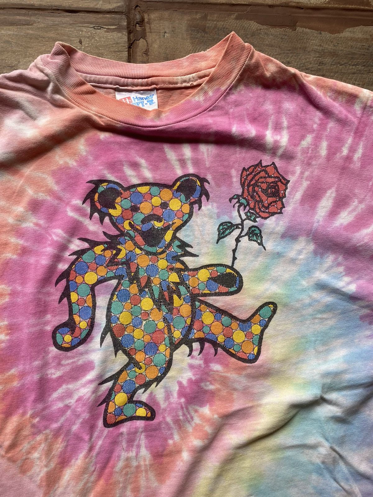 Grateful Dead × Vintage Vintage 90’s 1993 Grateful Dead dancing bear t-shirt Size US L / EU 52-54 / 3 - 2 Thumbnail