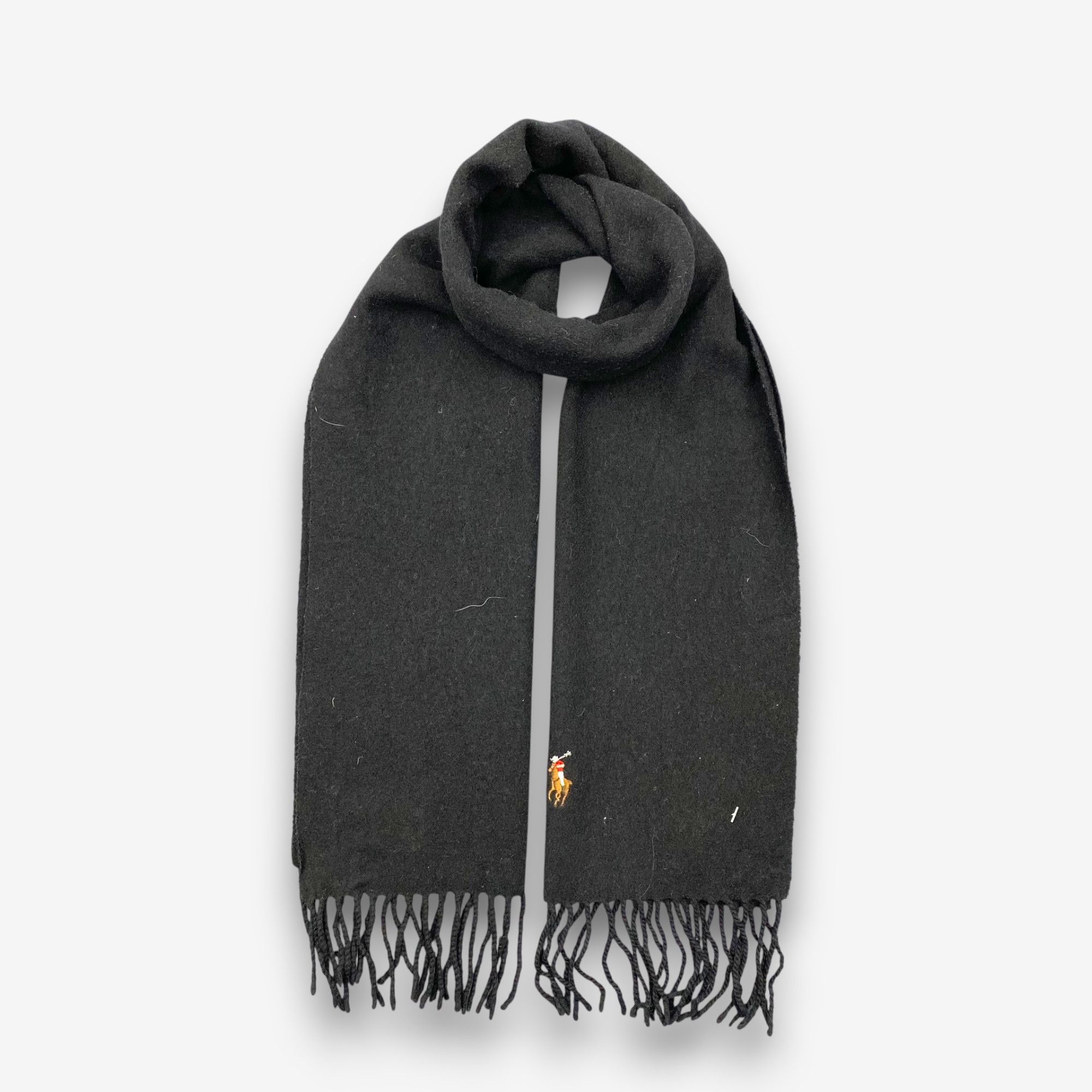 Polo Ralph Lauren Vintage Polo Ralph Lauren Scarf Muffler Wool Winter Scarves Size ONE SIZE - 1 Thumbnail