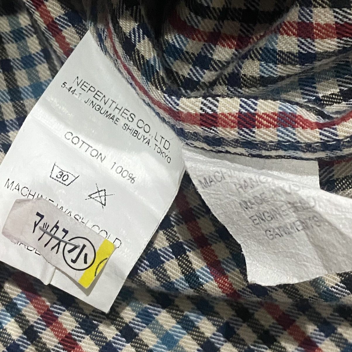Engineered Garments Engineered Garments Plaid Shirt Size US M / EU 48-50 / 2 - 7 Thumbnail