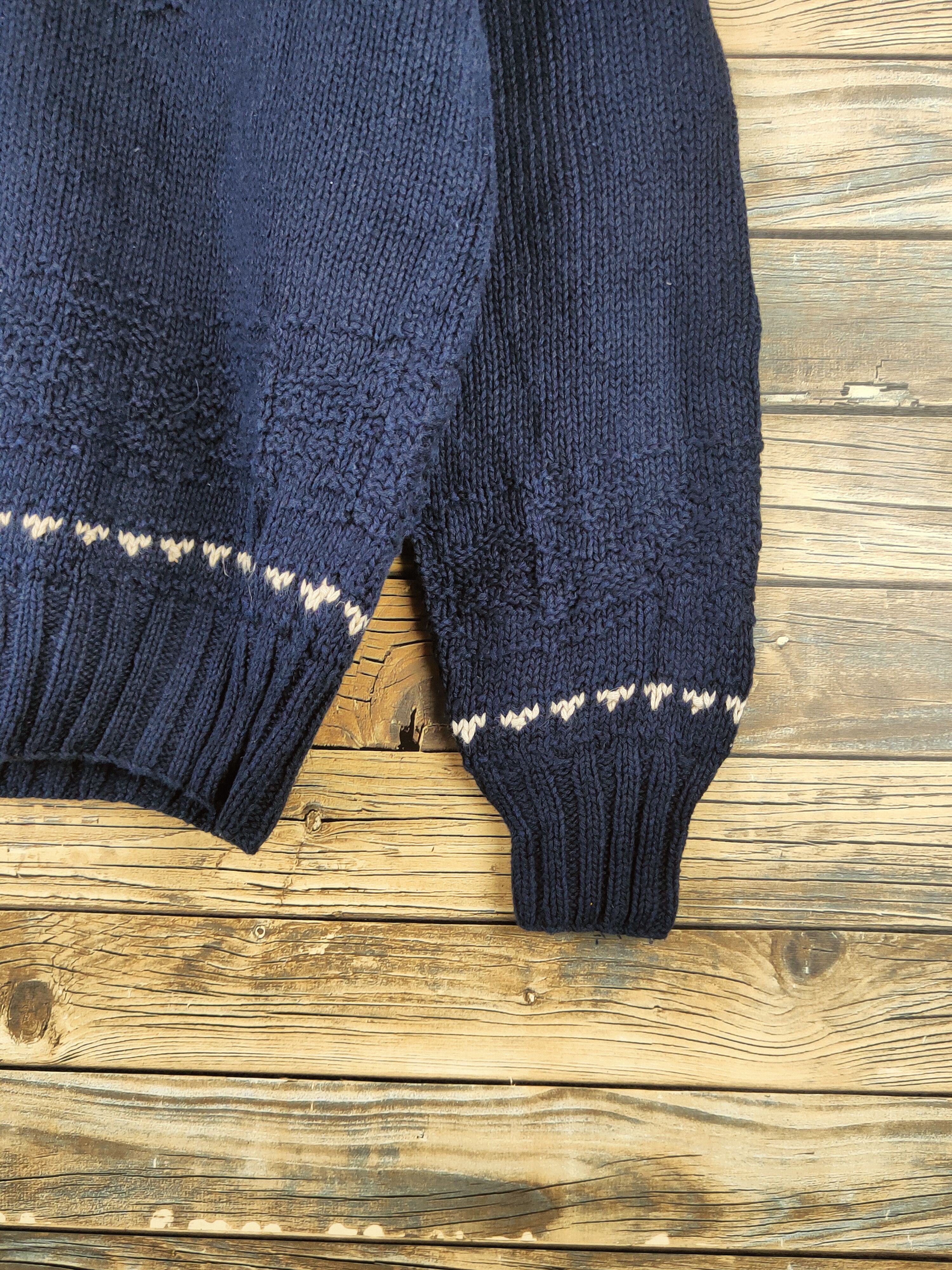 Ralph Lauren DL Ralph Lauren Navy Polo Sport Knitwear Sweatshirts #46-139 Size US L / EU 52-54 / 3 - 7 Thumbnail