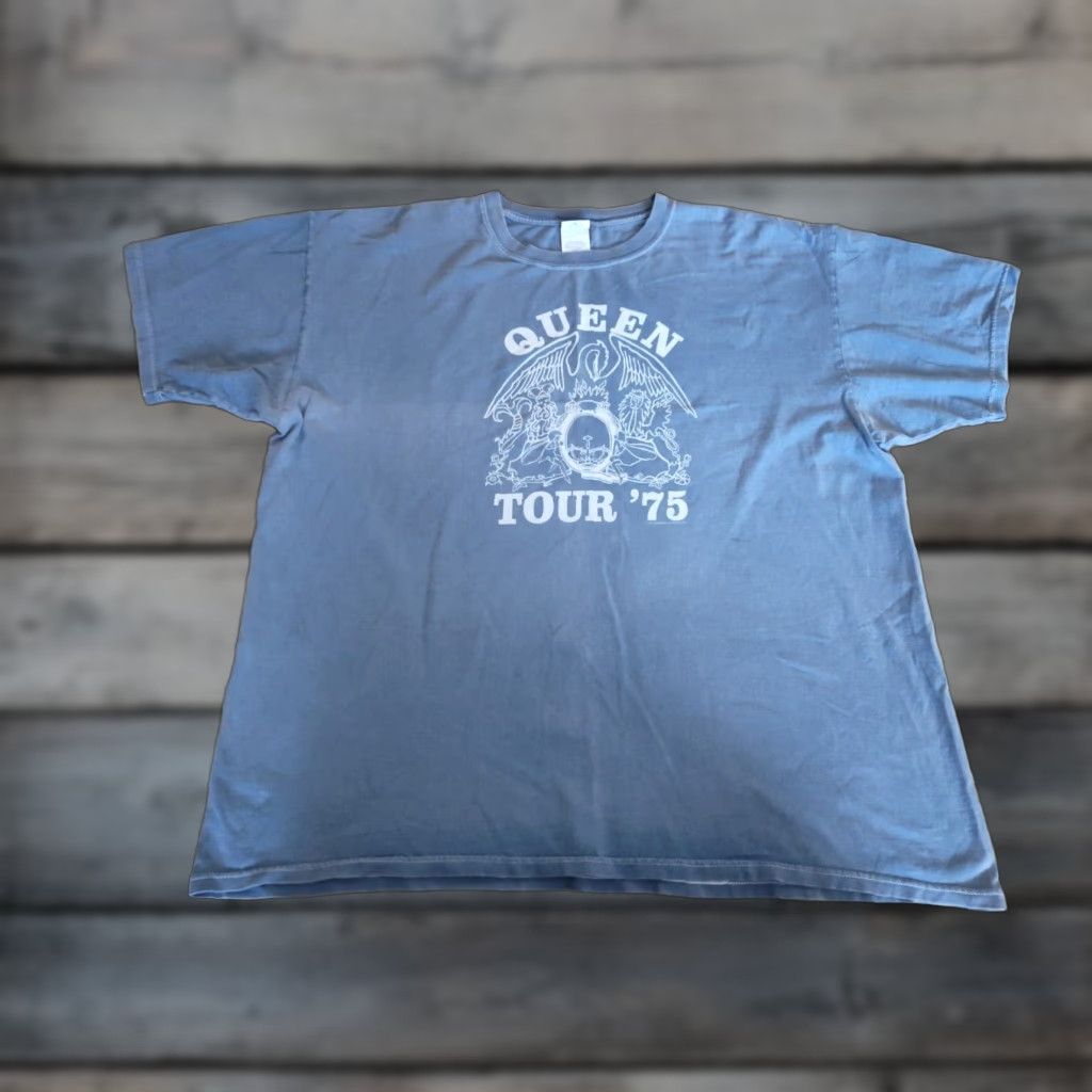 Anvil Queen 2005 Tour '75 Logo Graphic Rock Band T-Shirt Men 2XL XXL Cotton Spring Summer Size US XXL / EU 58 / 5 - 1 Thumbnail