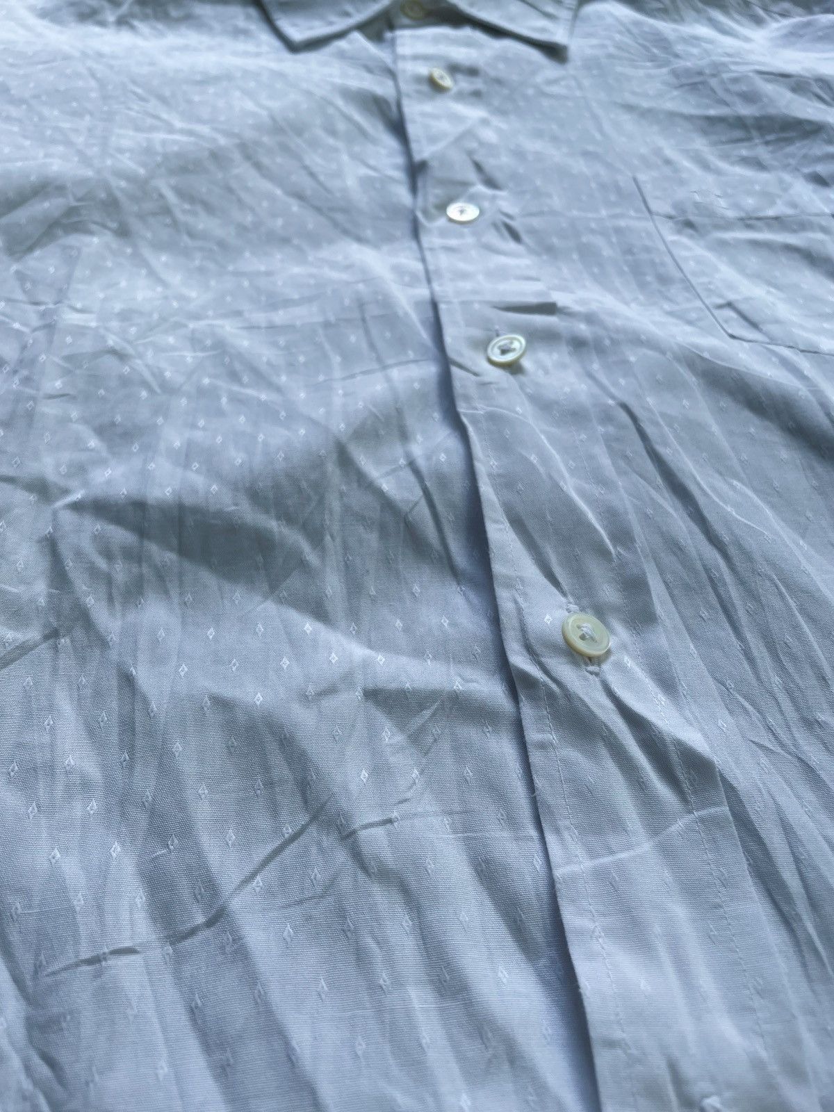 Celine CELINE WHITE BUTTON DOWN SHIRT Size US L / EU 52-54 / 3 - 2 Thumbnail