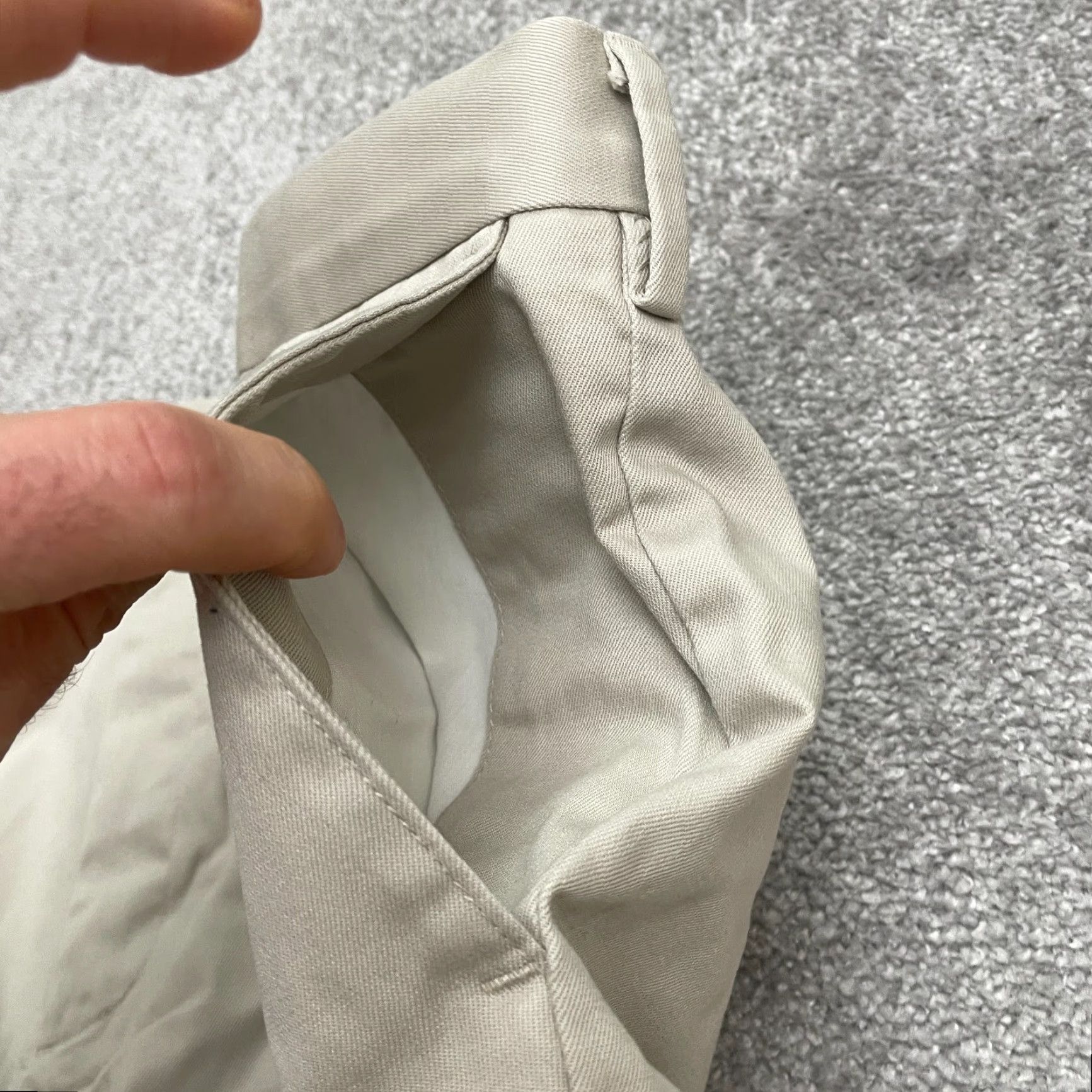 Dockers DOCKERS Pants Khakis Straight Leg Mens 44x30 Beige Classic Fit Size US 44 / EU 60 - 6 Thumbnail