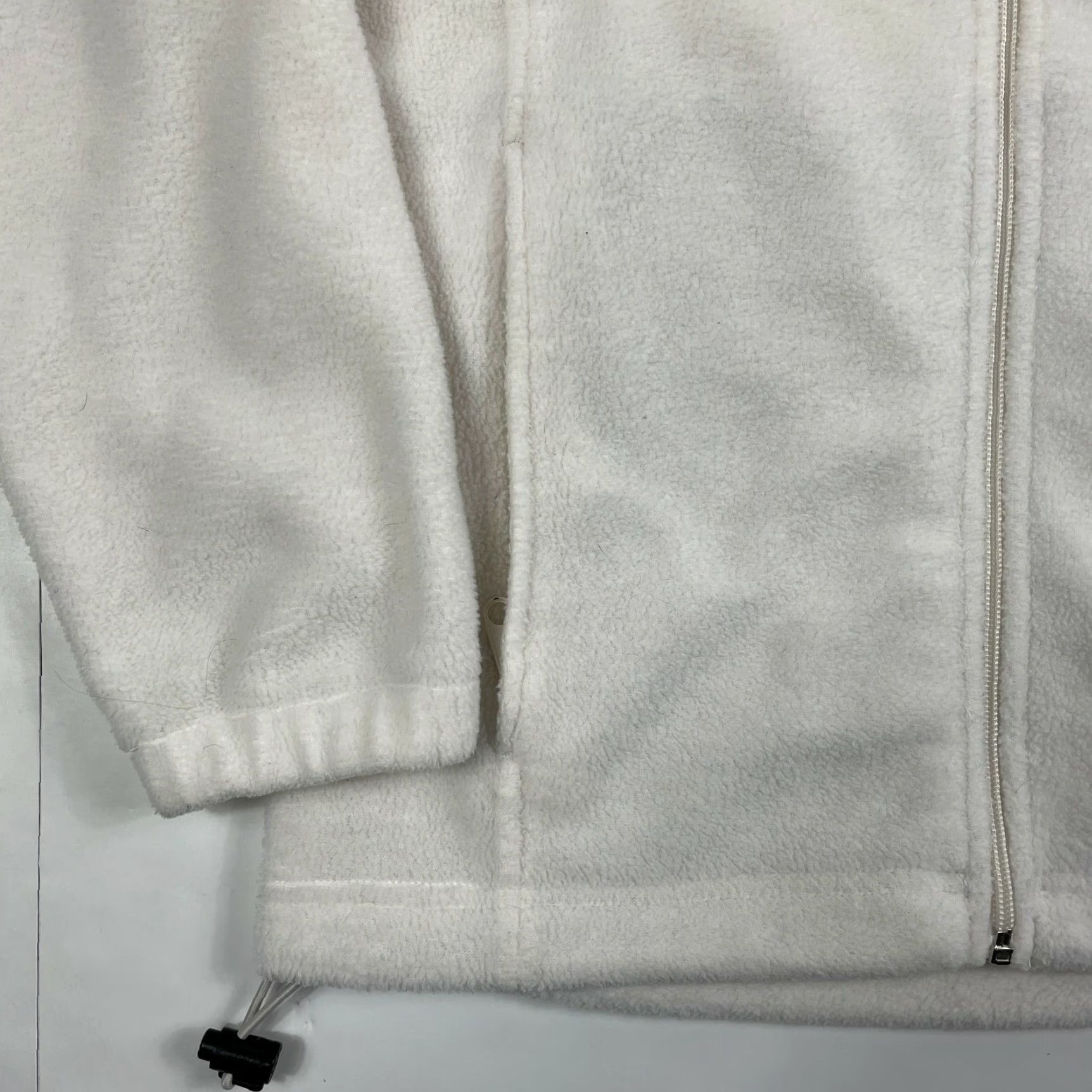 Vintage Columbia Jacket Women's Small Full Zip Fleece Beige Outdoors Pockets Be Size S / US 4 / IT 40 - 5 Thumbnail