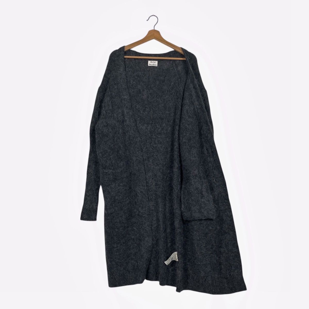 Acne Studios Acne Studios Raya Mohair Buttonless Long Cardigan Size S / US 4 / IT 40 - 10 Thumbnail