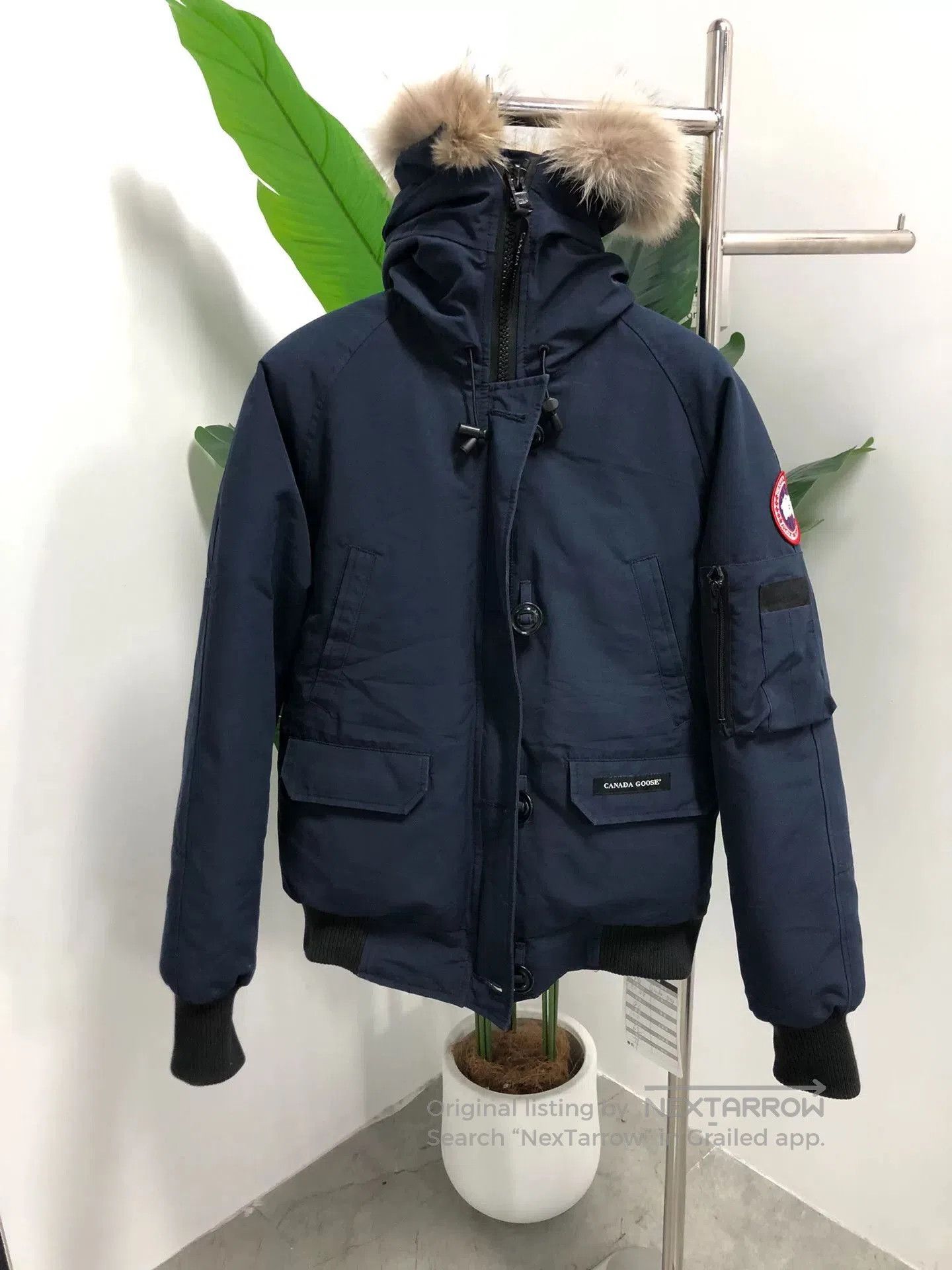 Canada Goose canada goose hooded down jacket blue size m. Size US M / EU 48-50 / 2 - 1 Thumbnail