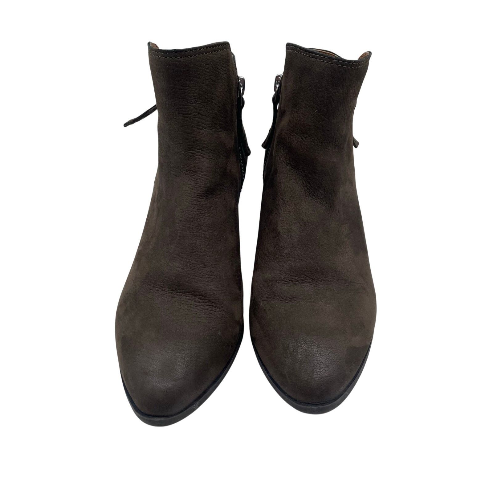 Frye Frye Judith Double Zip Leather Boots Brown Booties Women 6.5 Size US 6.5 / IT 36.5 - 3 Thumbnail