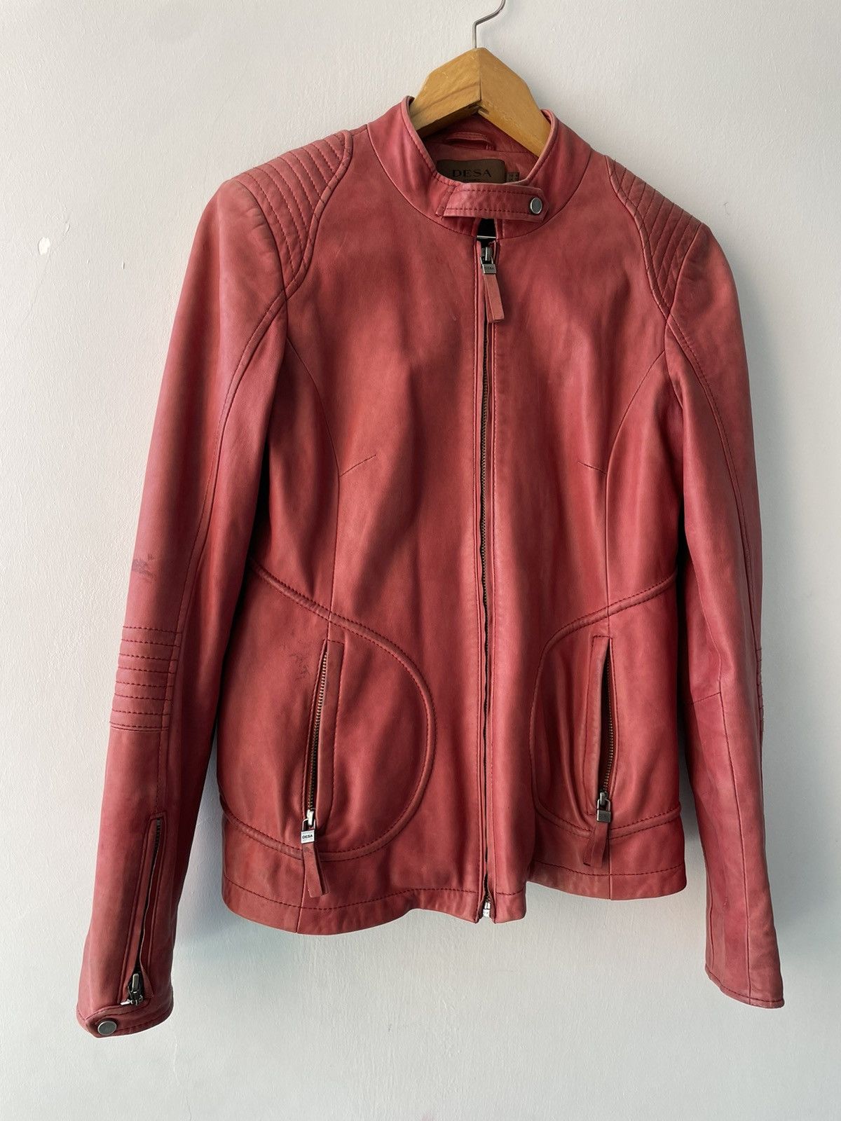 Vintage Desa leather jacket Size M / US 6-8 / IT 42-44 - 5 Thumbnail