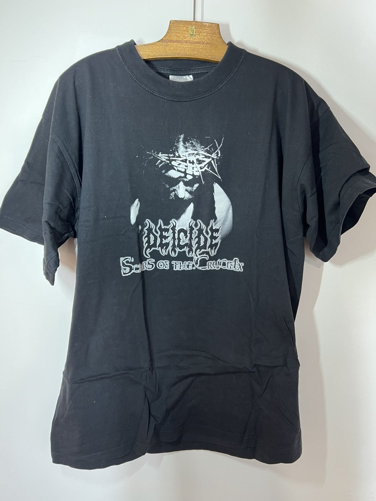 Band Tees vintage shirt Deicide scars of the crucifix 00 Size US L / EU 52-54 / 3 - 1 Thumbnail