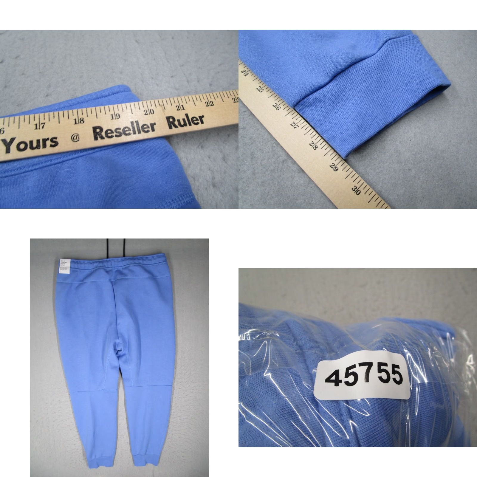 Nike Nike Joggers Mens 2XL Slim Fit Tech Fleece Blue Tapered Training Pants athletic Nike Training Size US XXL / EU 58 / 5 - 8 Thumbnail