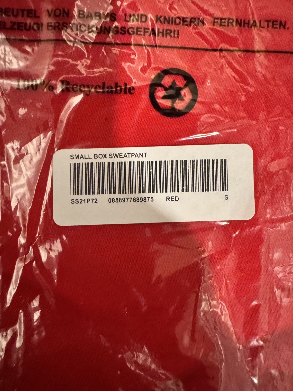 Supreme Supreme Small Box Sweatpant Size US 29 - 5 Thumbnail