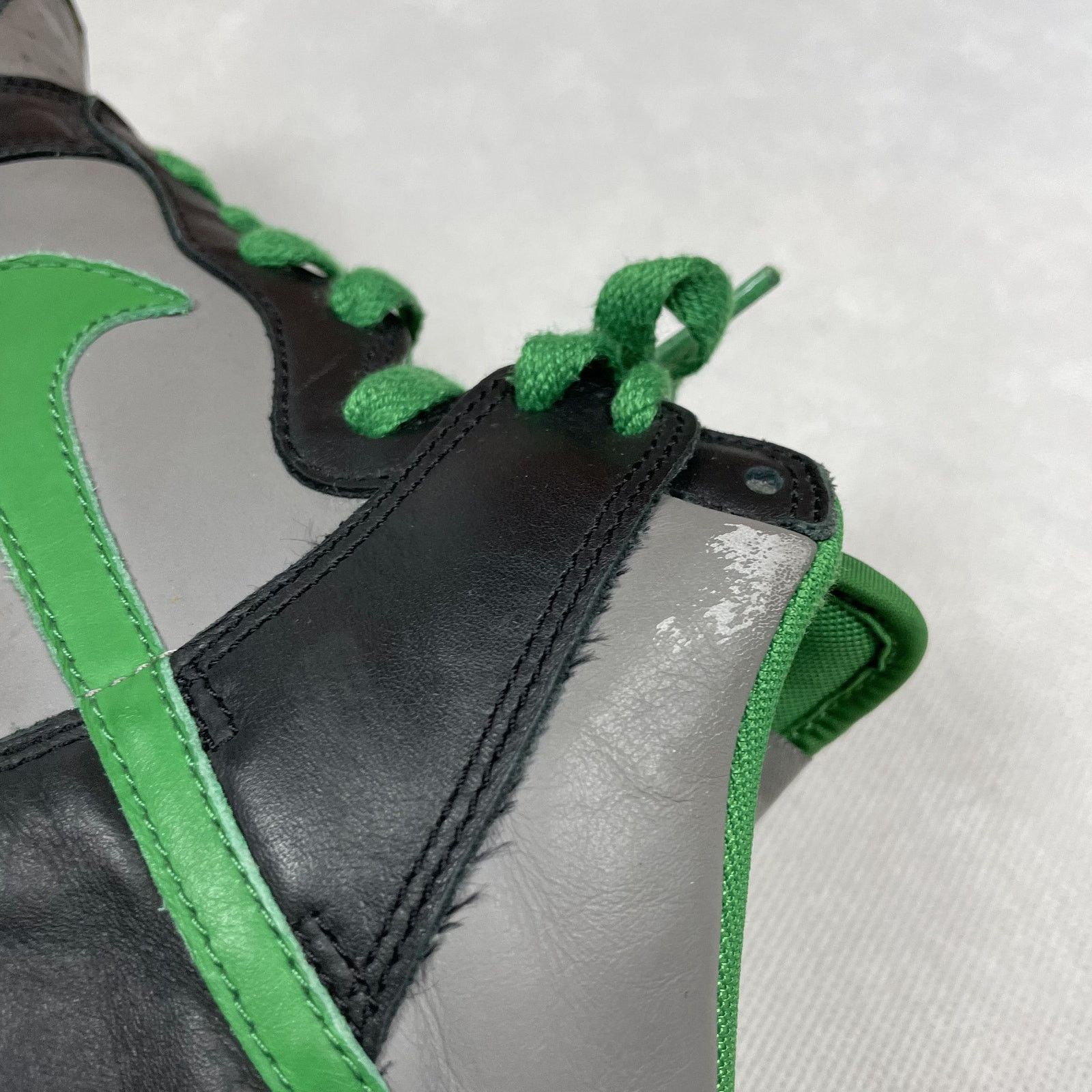Nike × Vintage Nike ID Dunk High 432973-991 Men's Green Leather Shoes 7.5 Size US 7.5 / EU 40-41 - 5 Thumbnail