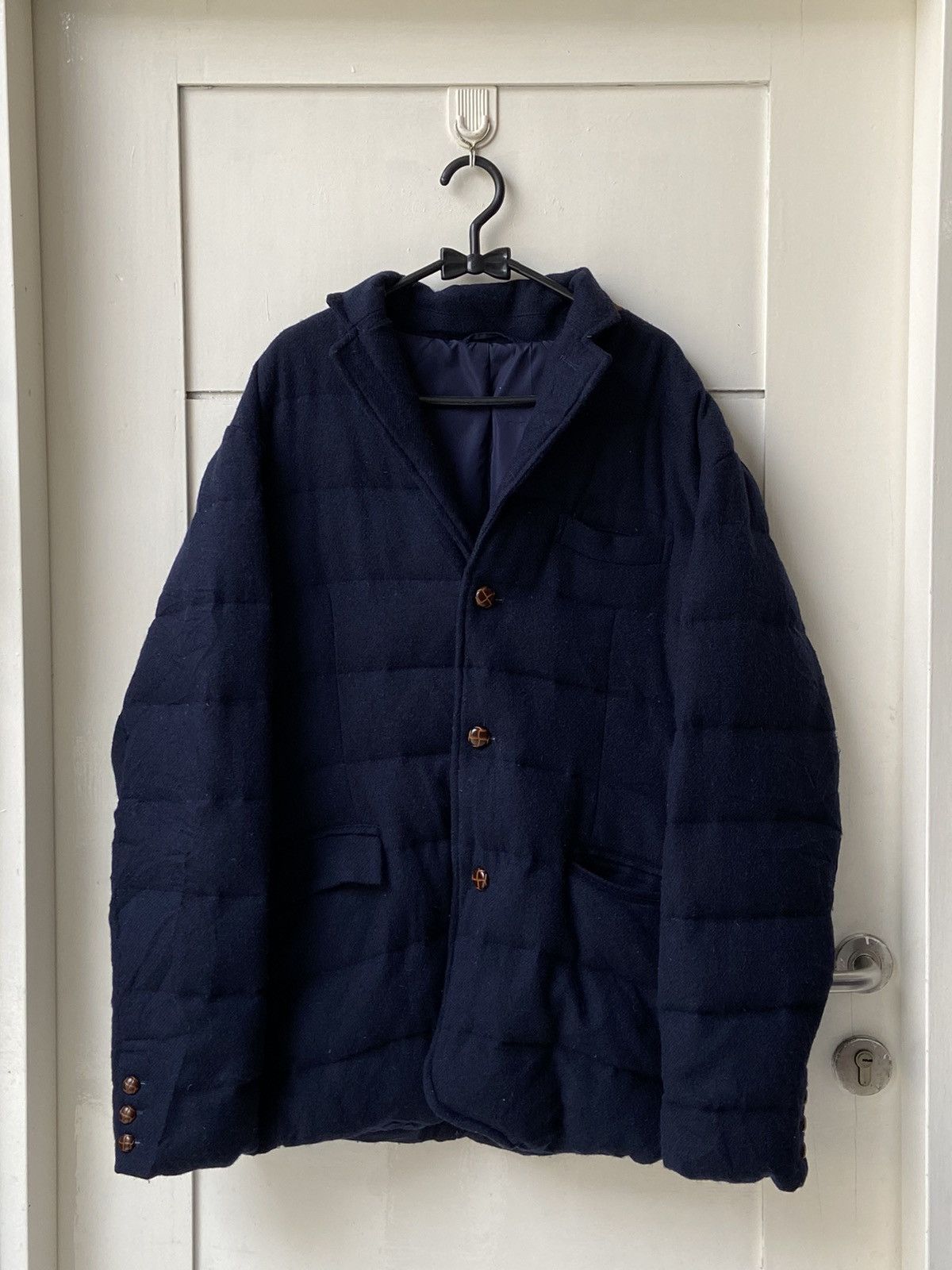 Designer × Eternal × Japanese Brand ETERNAL Navy Coat Jacket Size US M / EU 48-50 / 2 - 1 Thumbnail