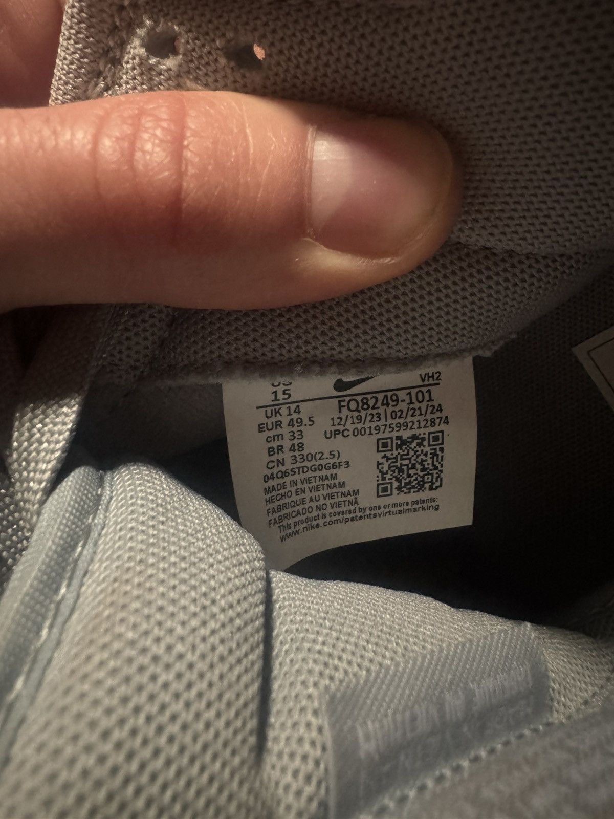 Nike RARE BIG SIZE 15US Nike Dunk Low Retro SE Sneakers Hype Grey Size US 15 / EU 48 - 10 Thumbnail