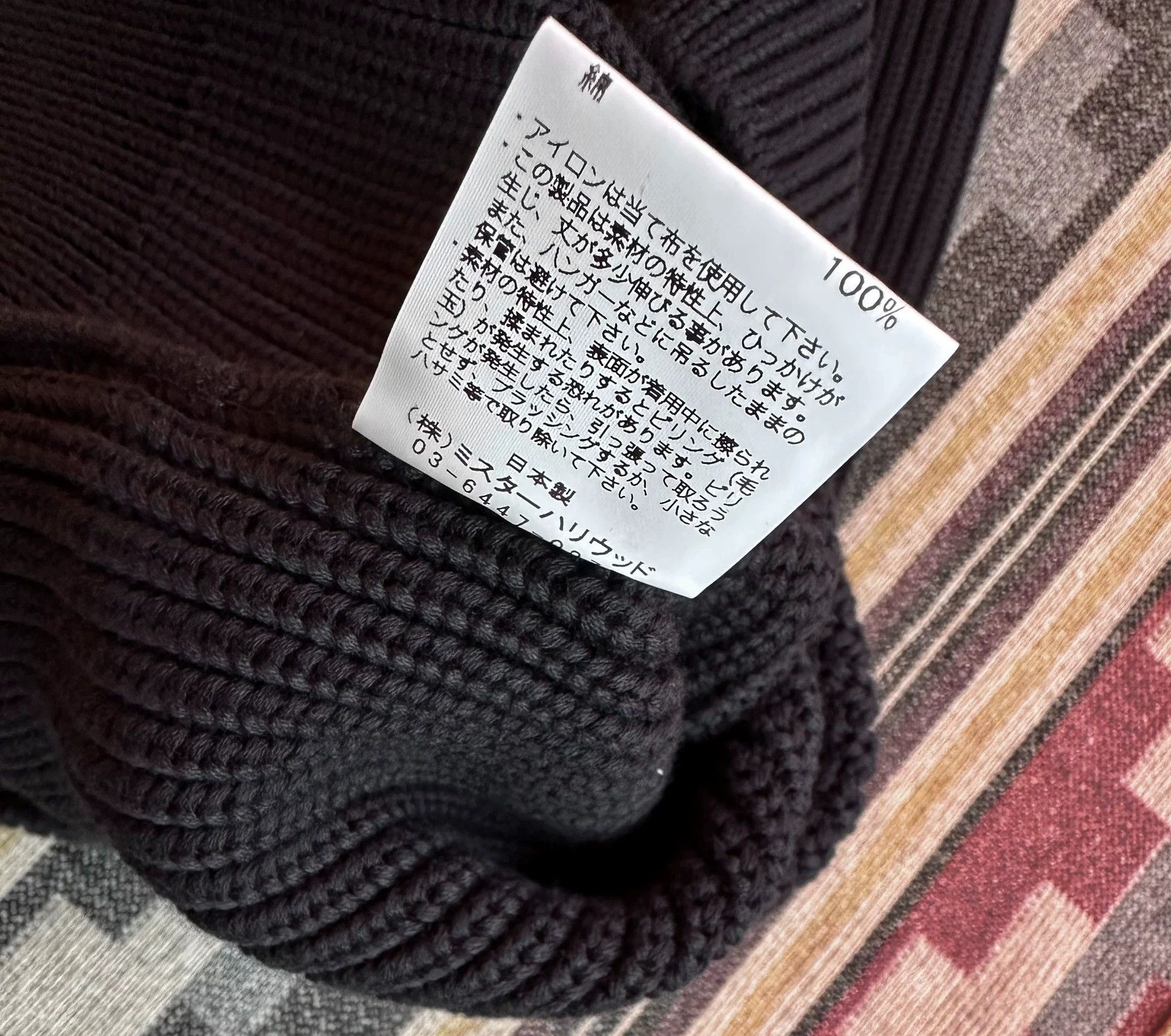 N.Hoolywood N.HOOLYWOOD JAPAN MADE WAFFLE SOLID CREW NECK KNIT 42/XL Size US XL / EU 56 / 4 - 6 Thumbnail