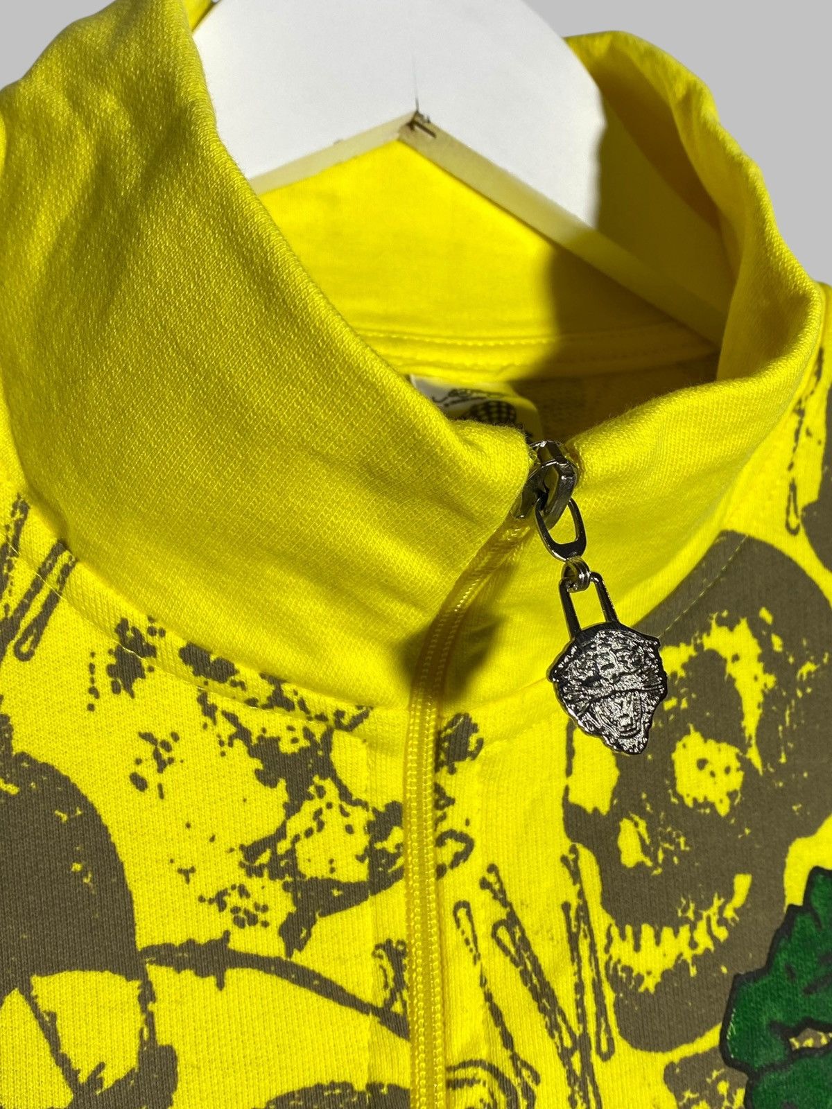 Ed Hardy Ed Hardy y2k hype streetwear all overprint zip up jacket Size US XL / EU 56 / 4 - 8 Thumbnail