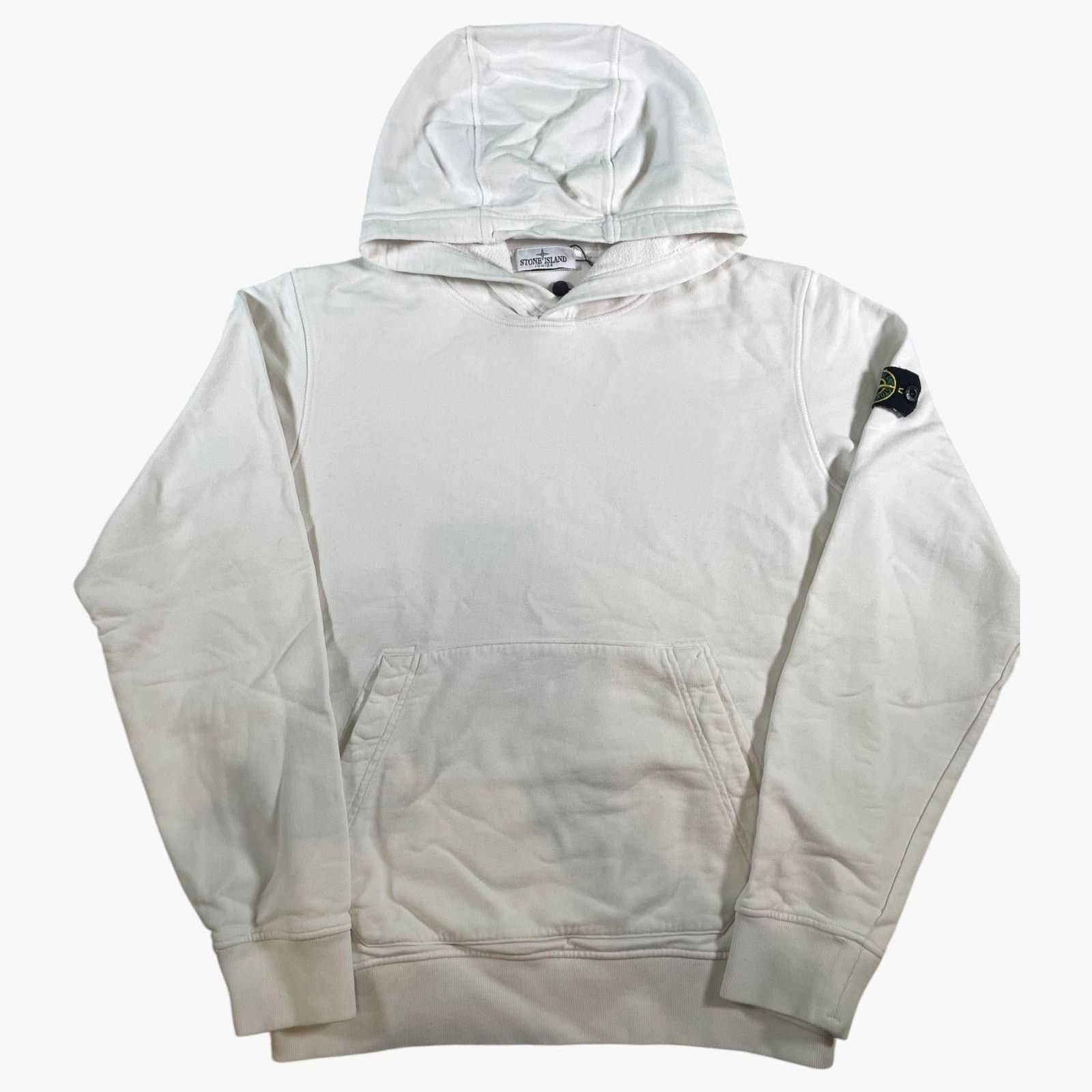 Stone Island Stone Island (Kid's) White Hoodie Size XL / US 12-14 / IT 48-50 - 1 Thumbnail
