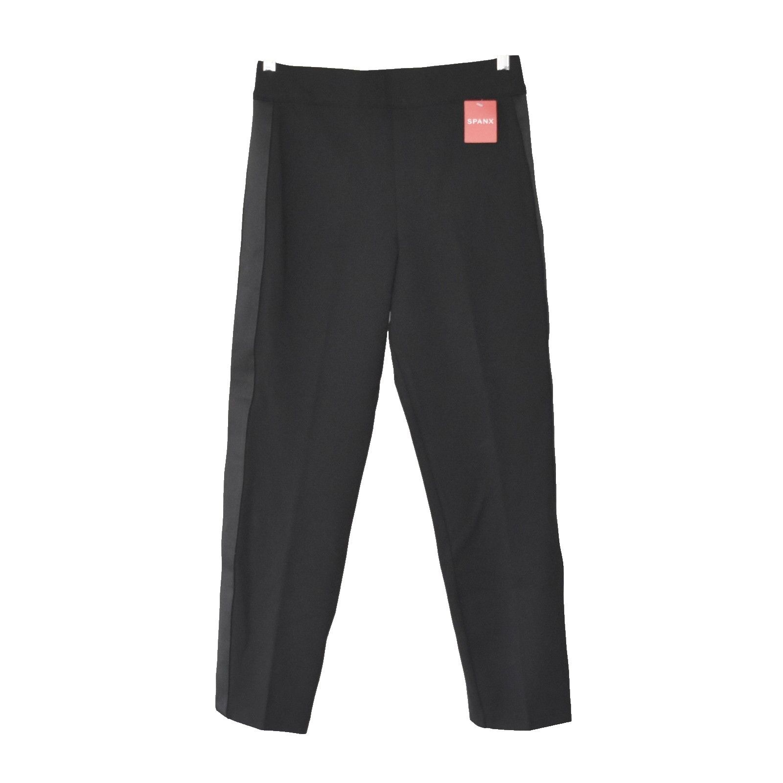 Spanx SPANX Classic Black Ponte Straight Satin Tape Pants Size M Size 29" - 1 Thumbnail