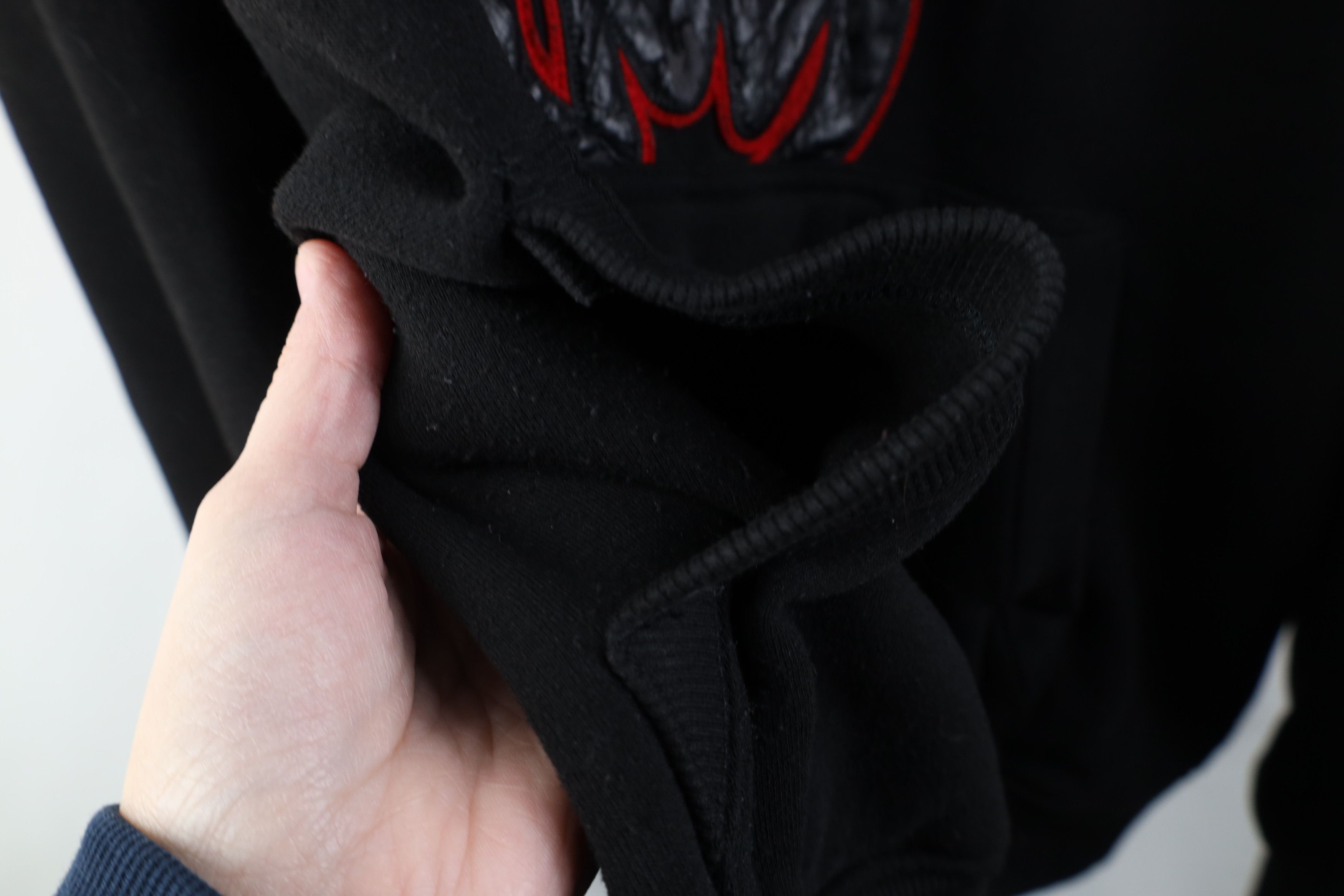 Vintage Vintage 90s Y2K Miskeen Originals Hoodie Sweatshirt Black Size US XXL / EU 58 / 5 - 8 Thumbnail