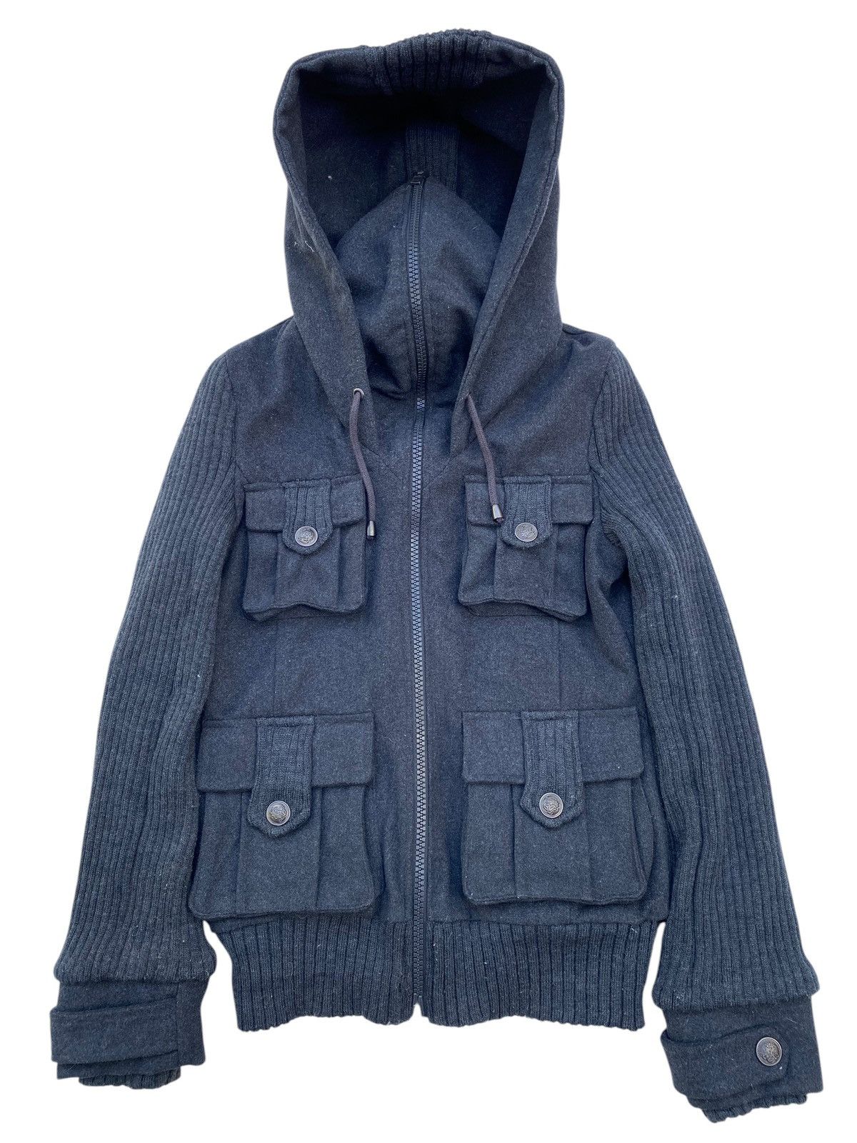 Japanese Brand Vtg Durer Face Side Jacket LGB Style Size US S / EU 44-46 / 1 - 1 Thumbnail