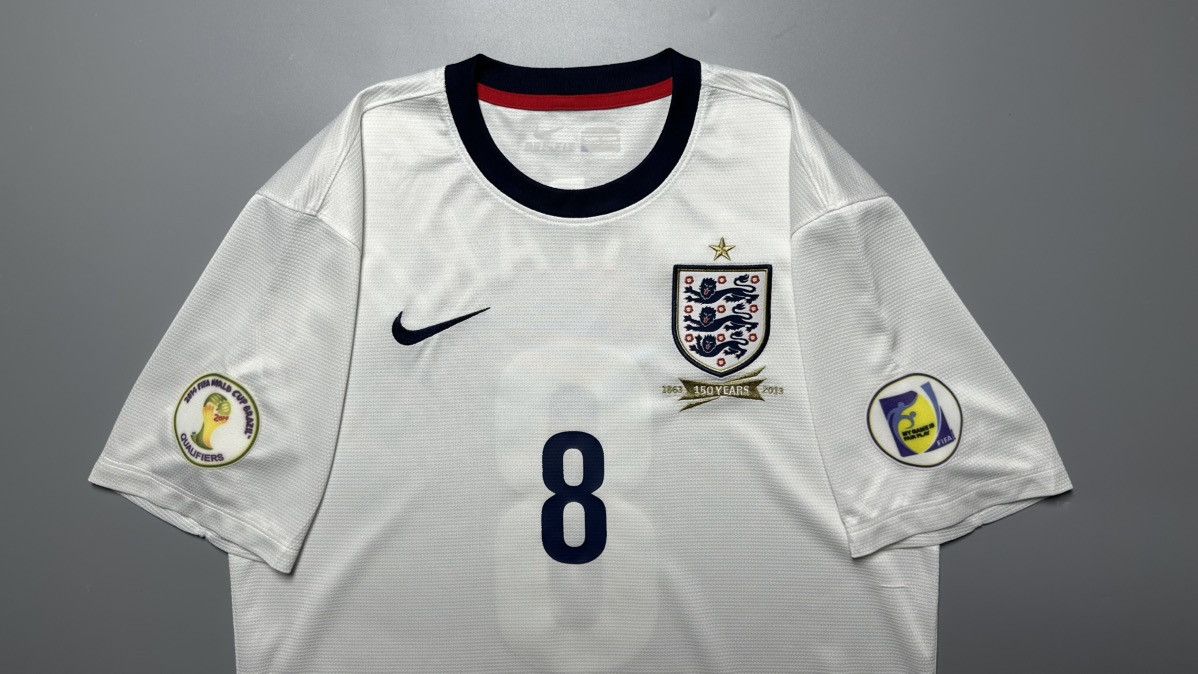 Nike ENGLAND NIKE 2013 WORLD CUP QUALIFIERS JERSEY #8 LAMPARD Size US M / EU 48-50 / 2 - 3 Thumbnail