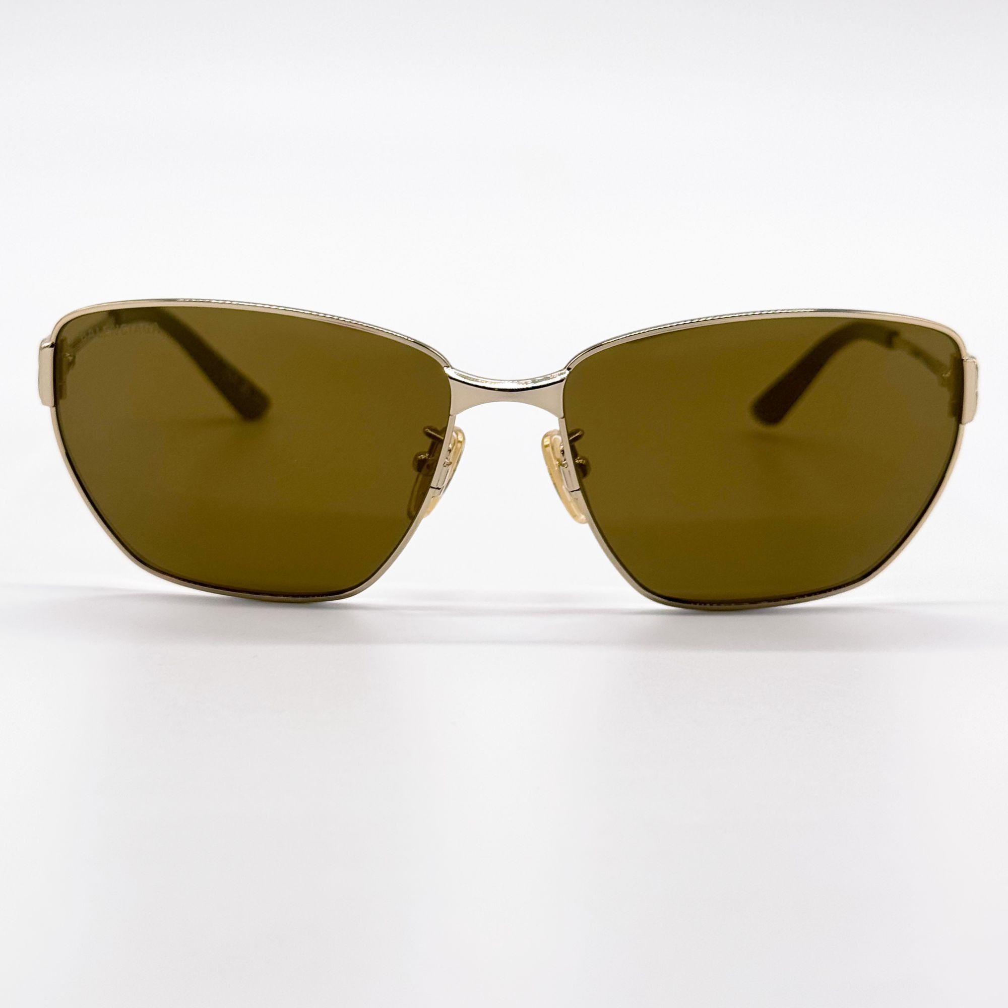 Balenciaga NEW BALENCIAGA BB0337SK 003 SUNGLASSES GOLD WOMEN EYEWEAR Size ONE SIZE - 3 Thumbnail