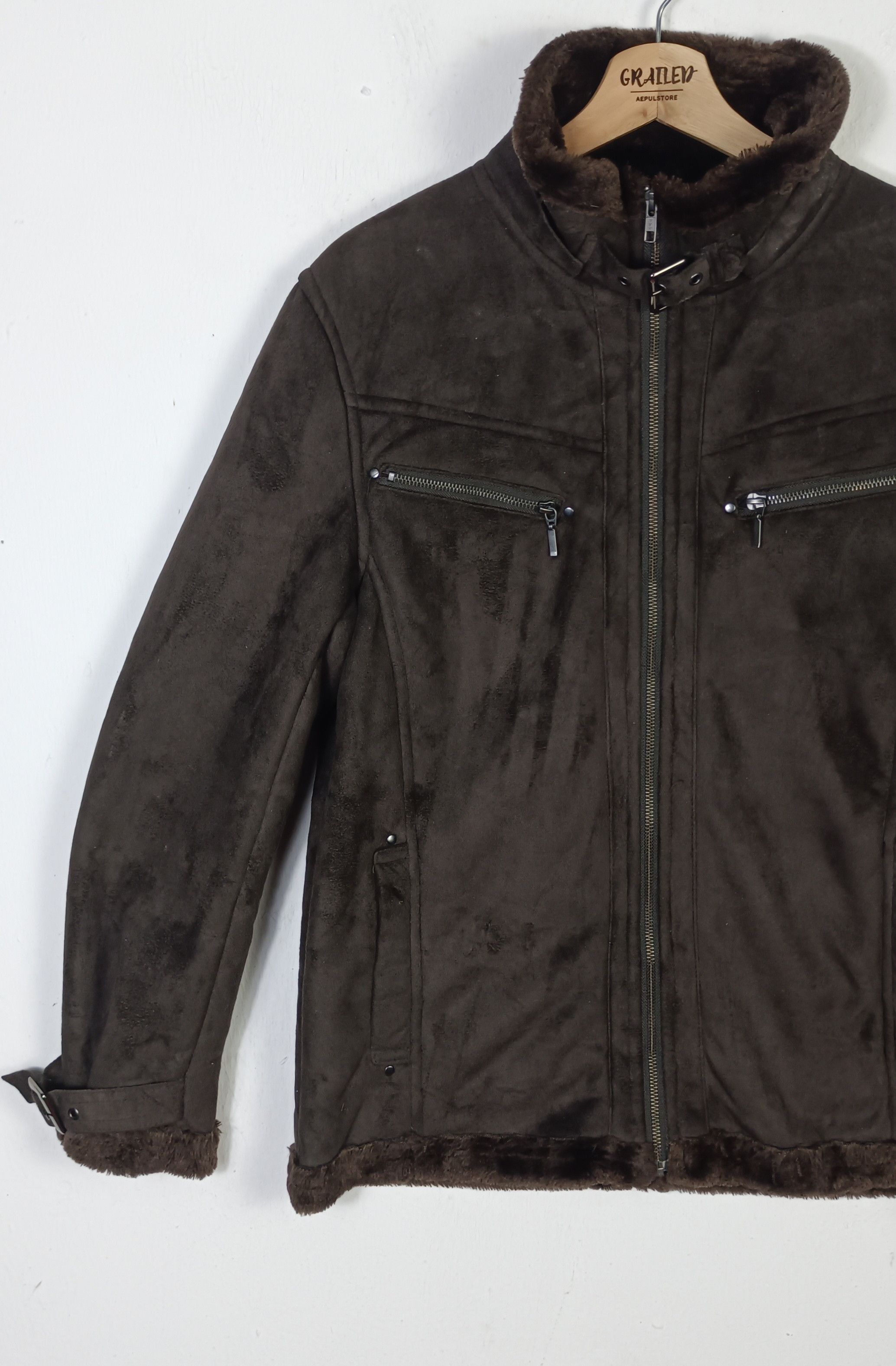If Six Was Nine Roushatte Shell Garments Suede LGB Style Size US M / EU 48-50 / 2 - 5 Thumbnail