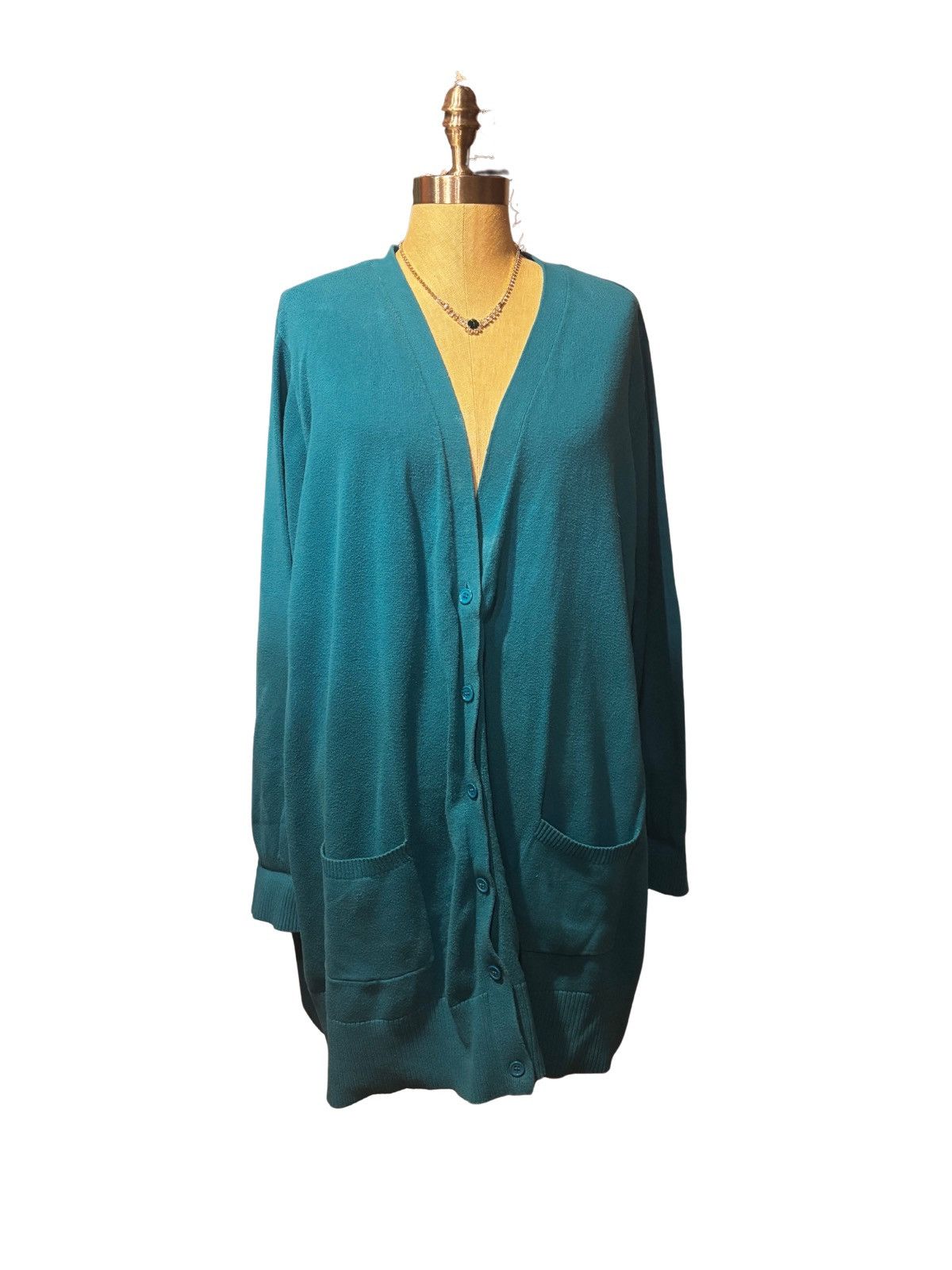 Other Women’s blue Cardigan.wt2811 Size XXL / US 16-18 / IT 52-54 - 1 Thumbnail