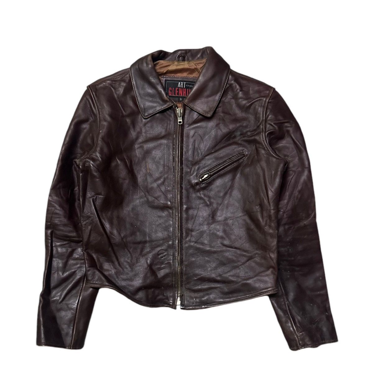 Vintage Glenhill leather jacket Size US S / EU 44-46 / 1 - 2 Thumbnail