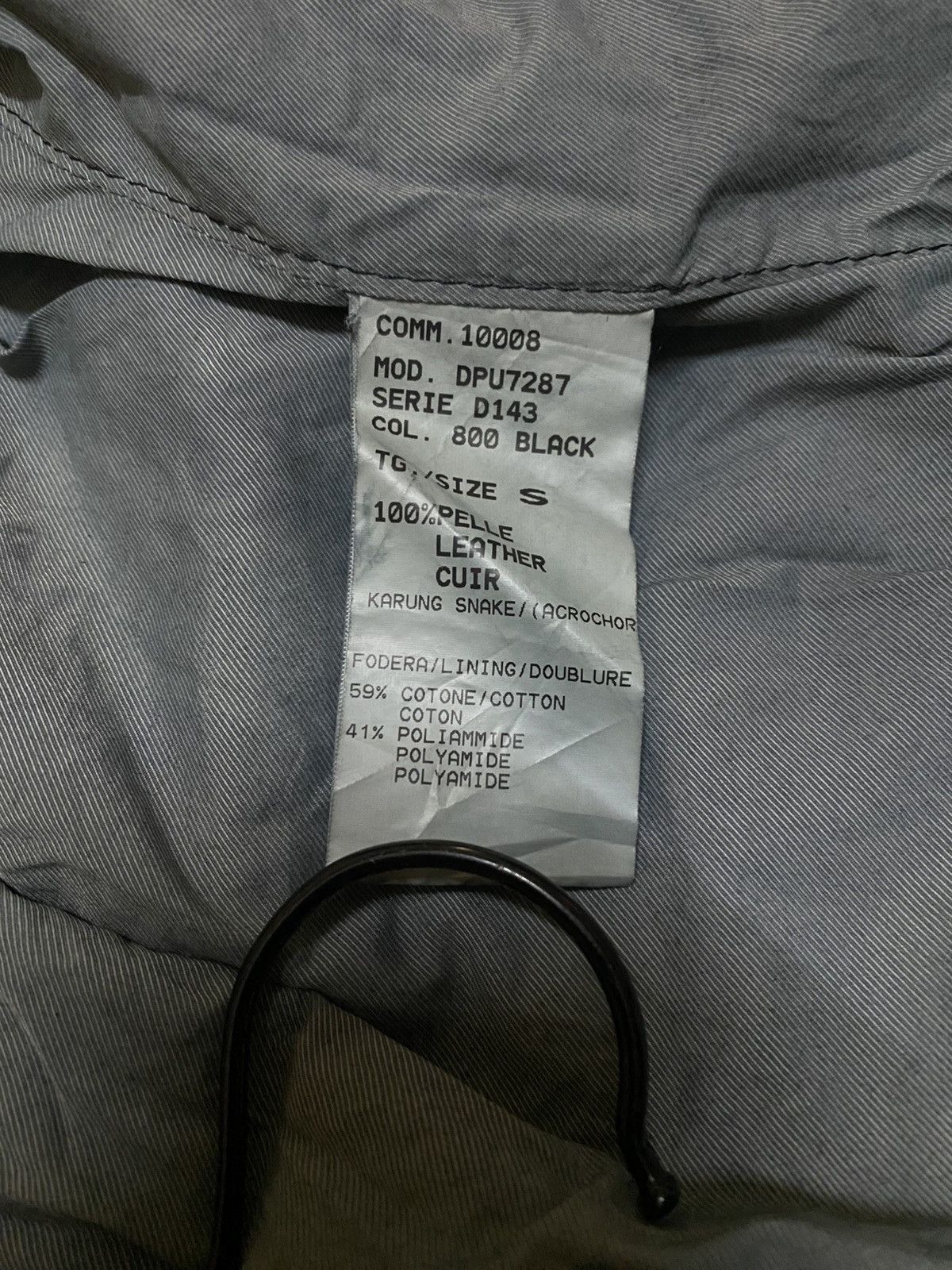 Drome Drome Double Pocket Leather Jacket Size US S / EU 44-46 / 1 - 9 Thumbnail