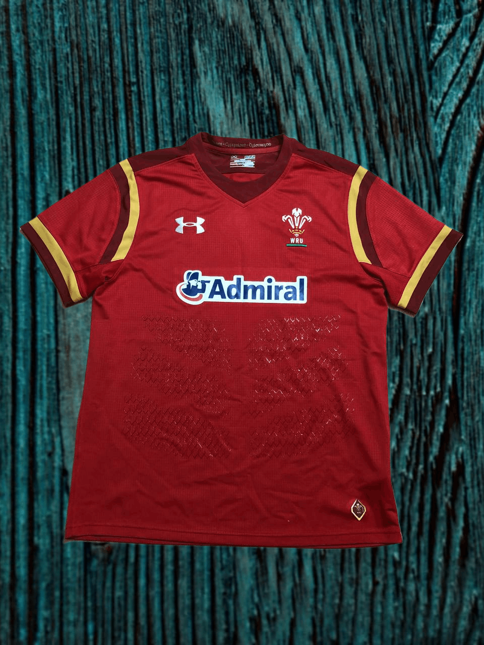 Under Armour WRU Wales National Rugby Under Armour Team Shirt Jersey Size US M / EU 48-50 / 2 - 1 Thumbnail