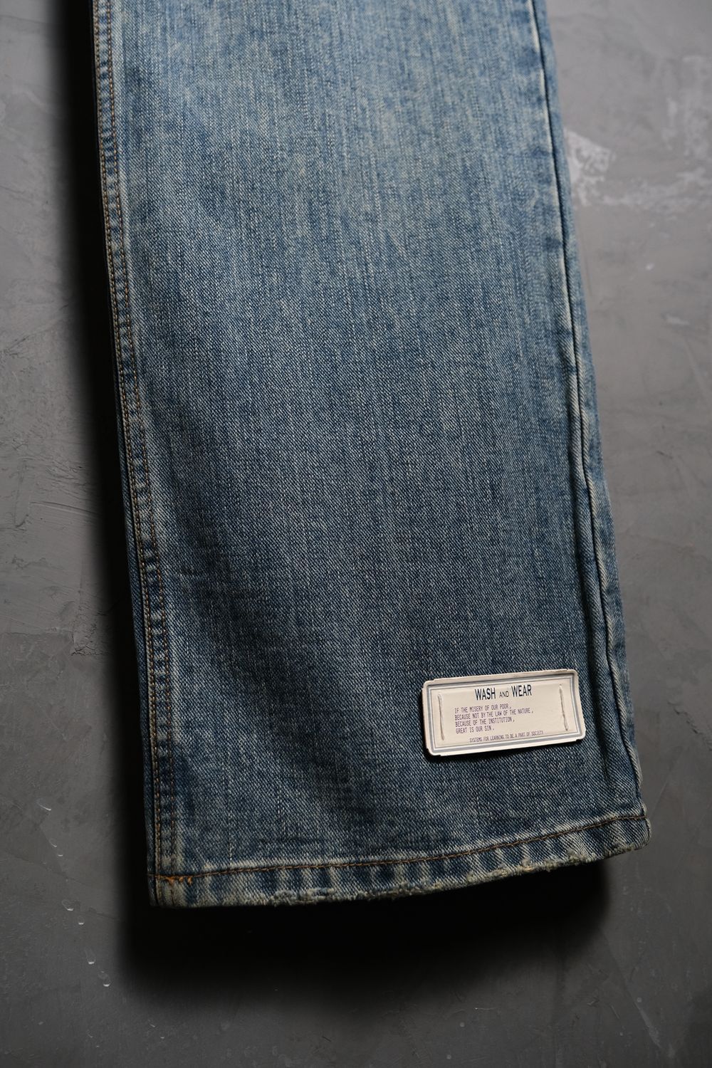 Maison MIHARA YASUHIRO MIHARA YASUHIRO Wash Denim Pack Jeans Size US 34 / EU 50 - 3 Thumbnail