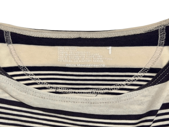 Japanese Brand × White Mountaineering White Mountaineering® | Jersey Panel Border T-Shirt Size US M / EU 48-50 / 2 - 5 Thumbnail