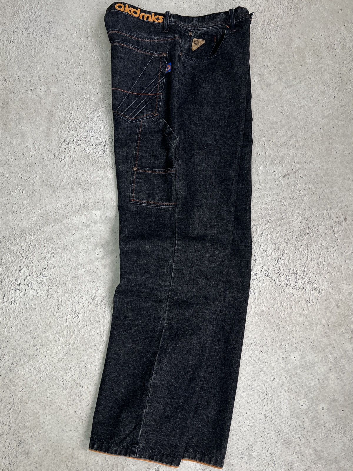 Akademiks Wide leg rap jeans pants baggy JNcO style y2k Size US 34 / EU 50 - 12 Thumbnail