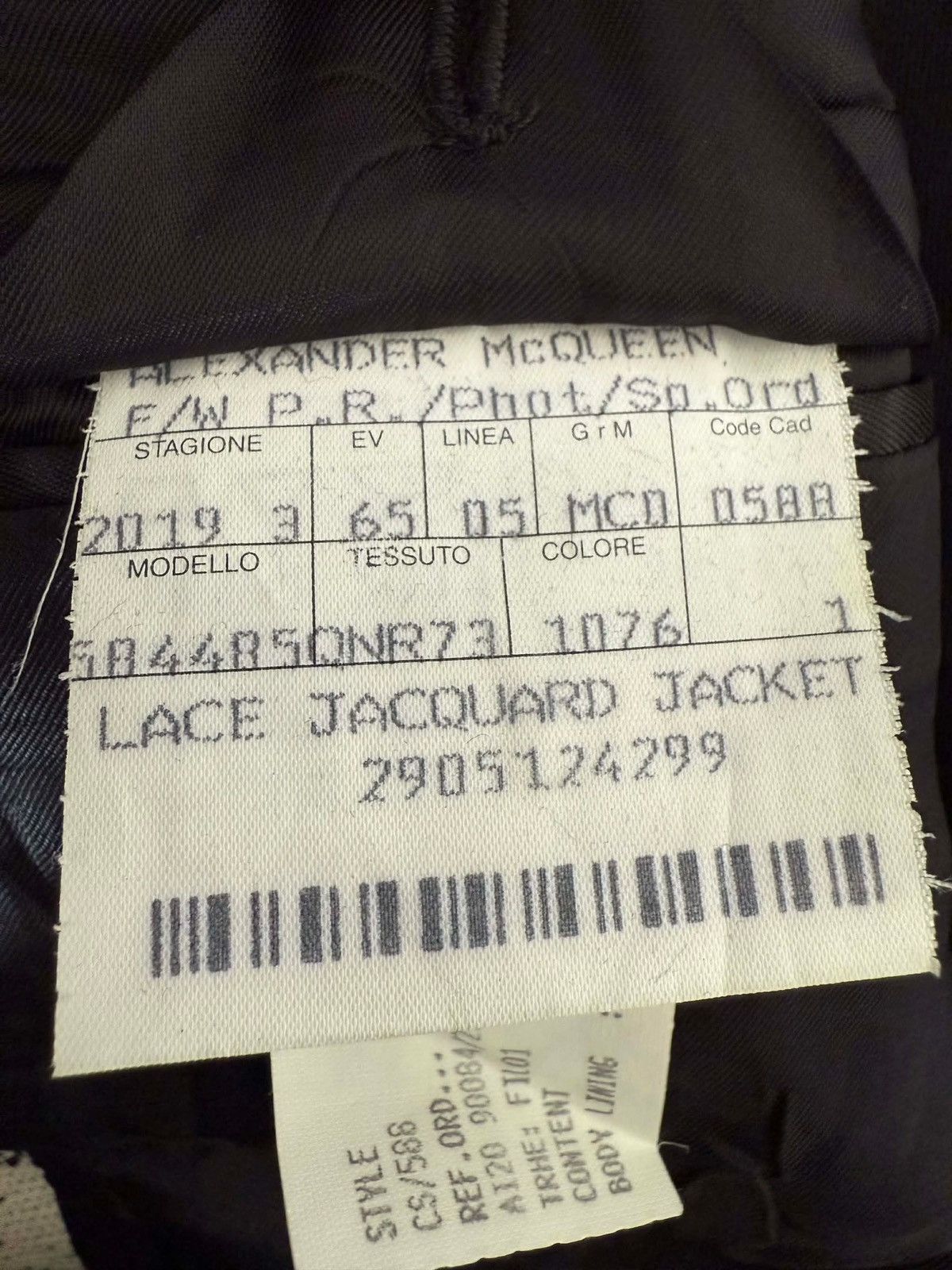 Alexander McQueen Alexander McQueen A/W19 Floral Print Blazer Size L / US 10 / IT 46 - 6 Thumbnail