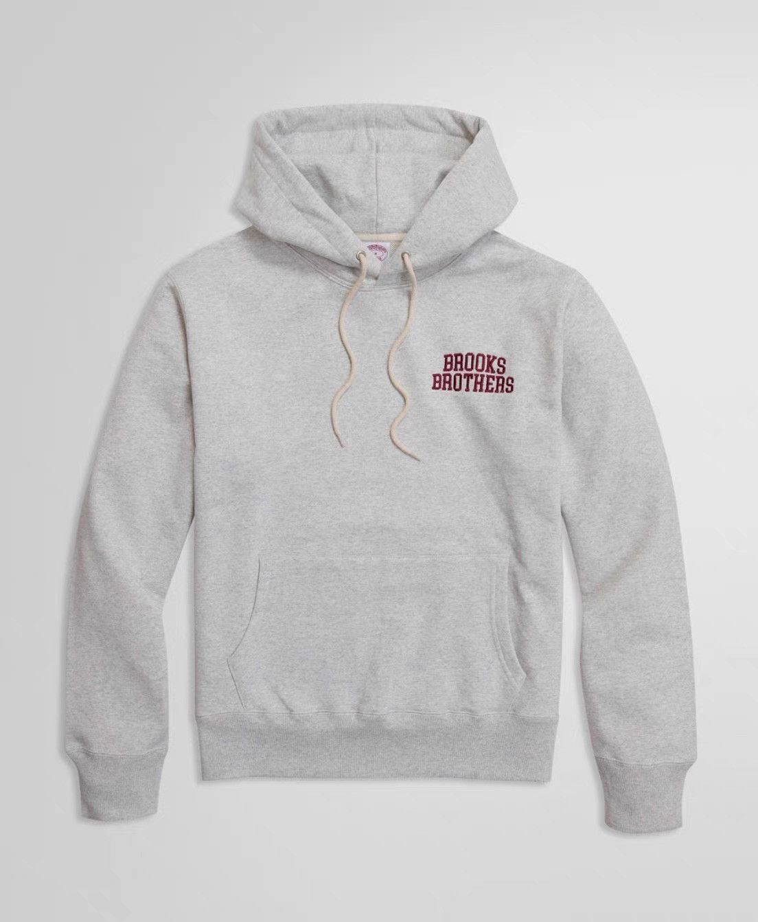 Brooks Brothers Brooks Brothers Terry Cloth Logo Pullover Hoodie Ｑ22 Size US M / EU 48-50 / 2 - 1 Thumbnail