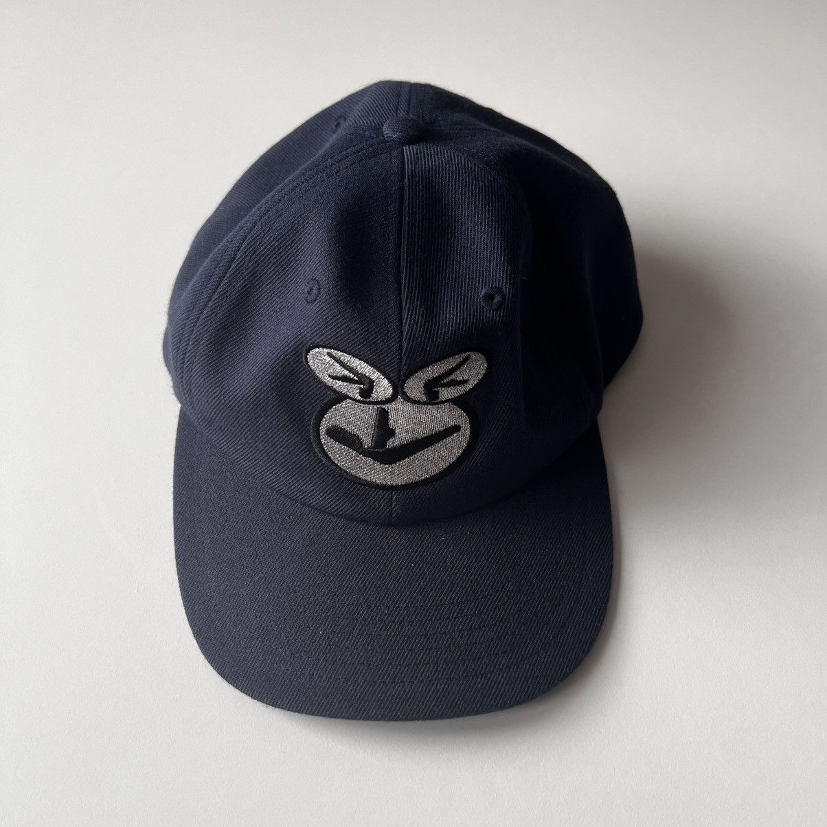 Supreme Supreme Aphex Twin 6-Panel Hat Navy Size ONE SIZE - 2 Thumbnail