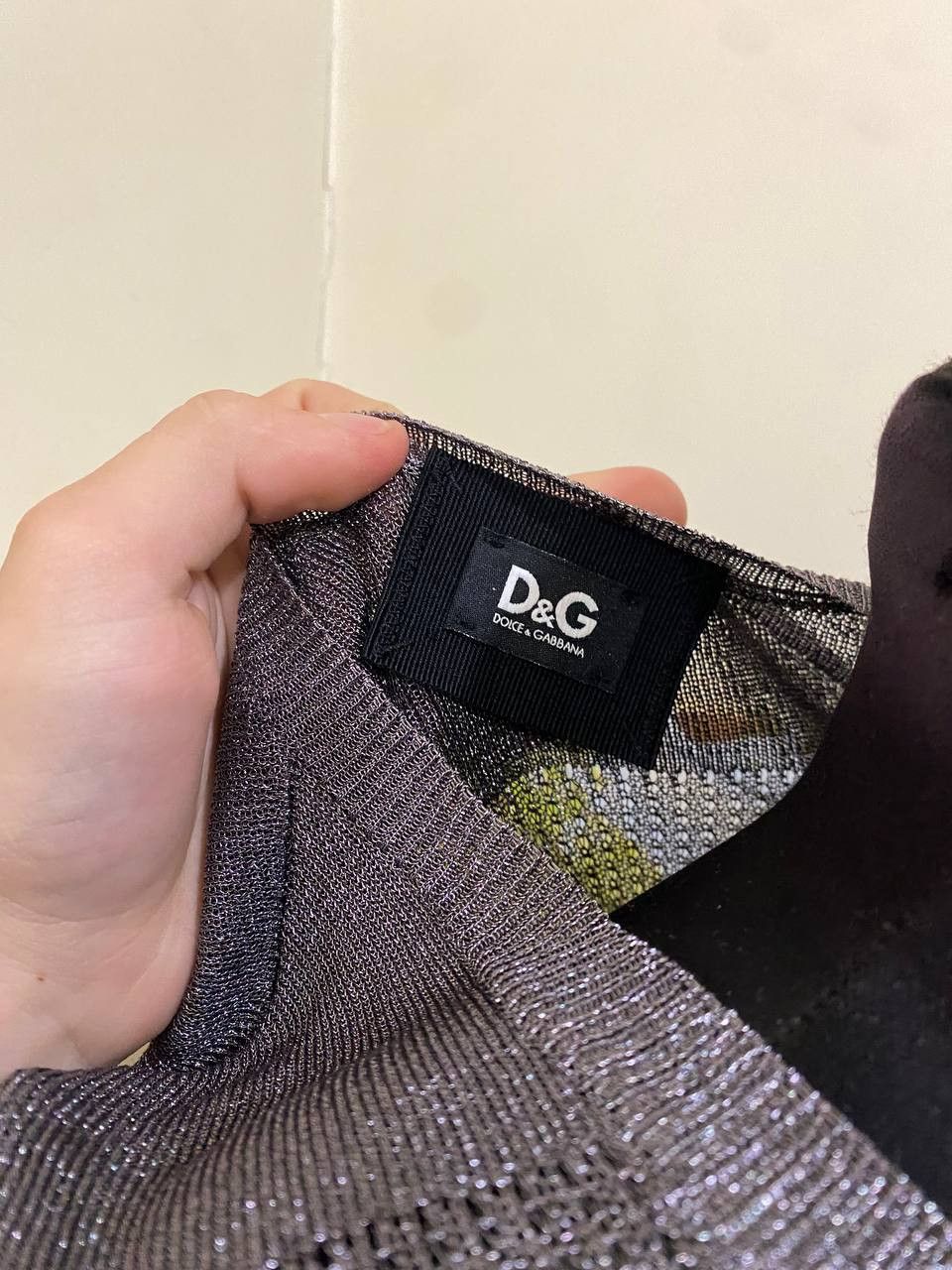 Dolce & Gabbana DOLCE & GABBANA Alpaca Wool Knit Bodycon Sleeveless Dress Size S / US 4 / IT 40 - 7 Thumbnail