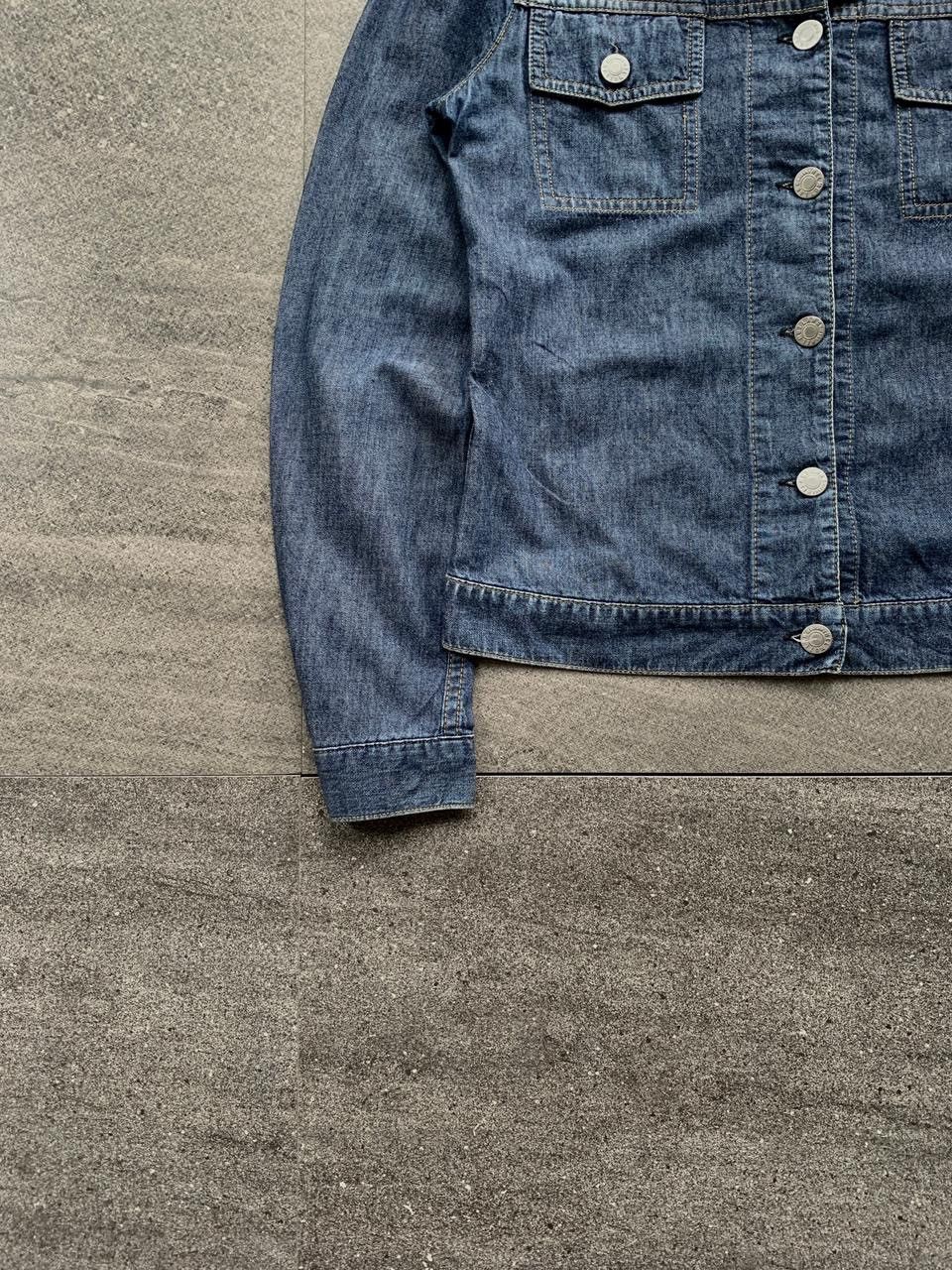 Helmut Lang FREE TAX! 1998 Light Denim Trucker Jacket Size US XS / EU 42 / 0 - 3 Thumbnail